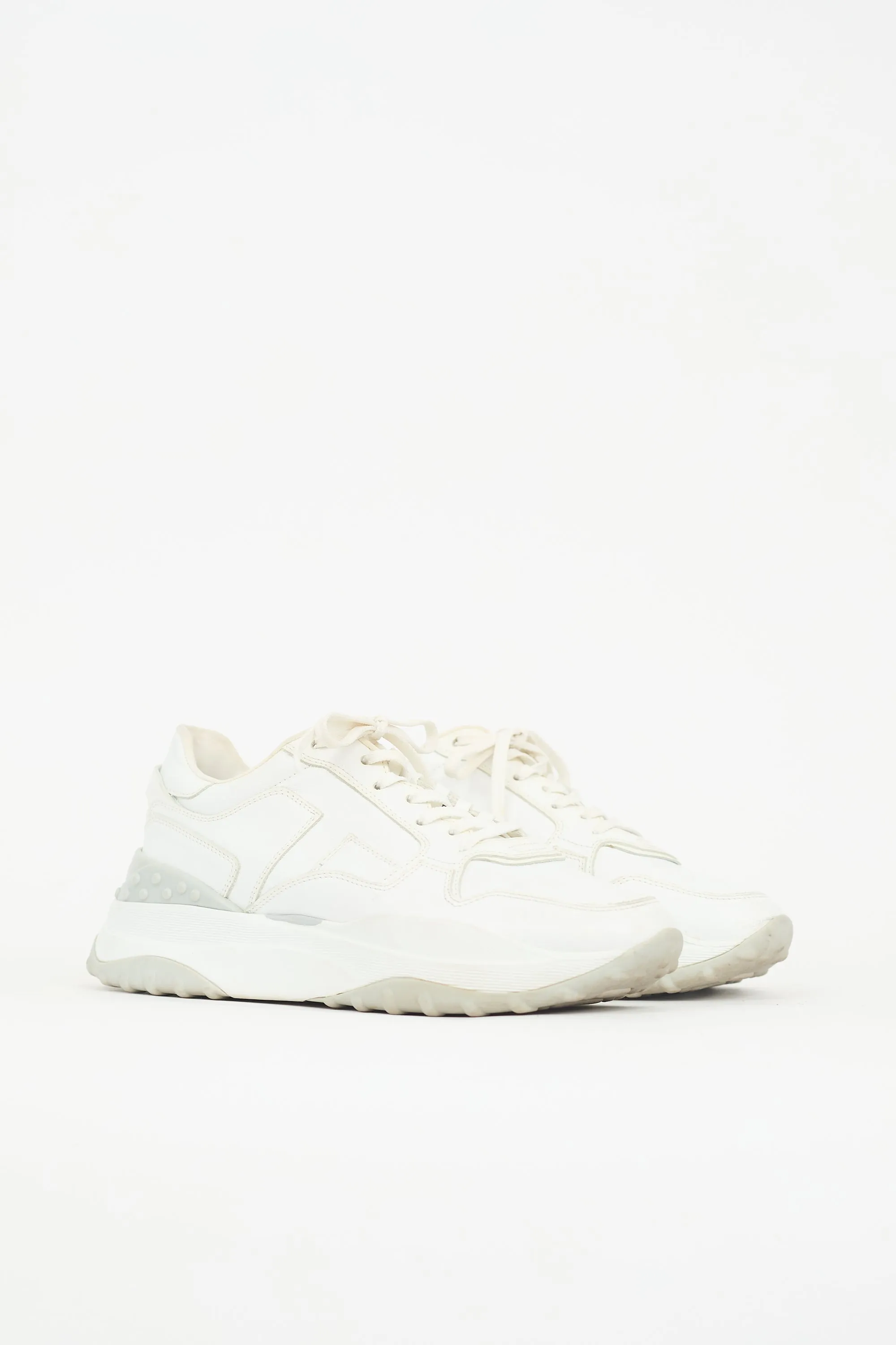 Leather T Sneaker sold by VSP Consignment product image thumbnail 3