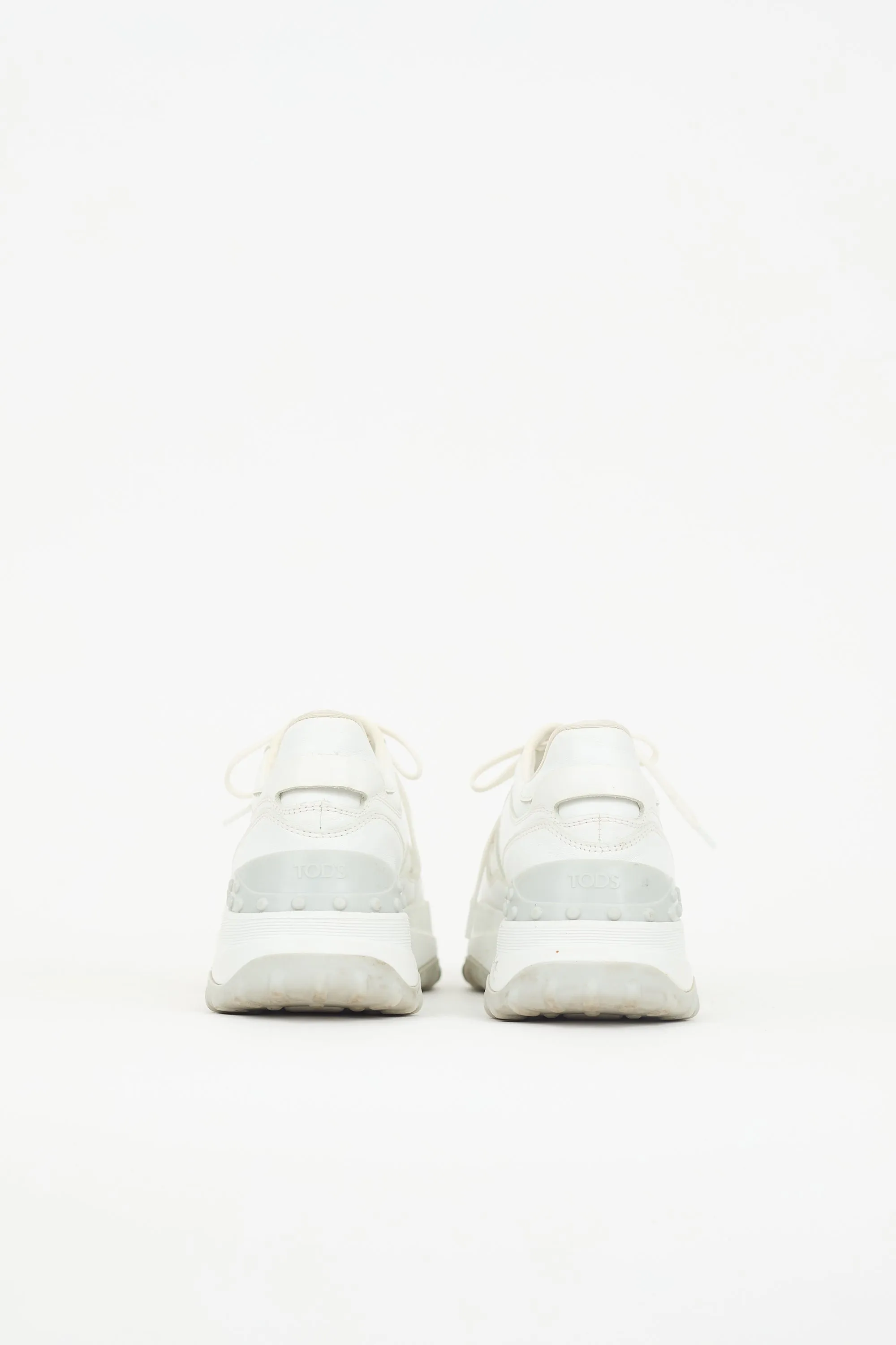 Leather T Sneaker sold by VSP Consignment product image thumbnail 4