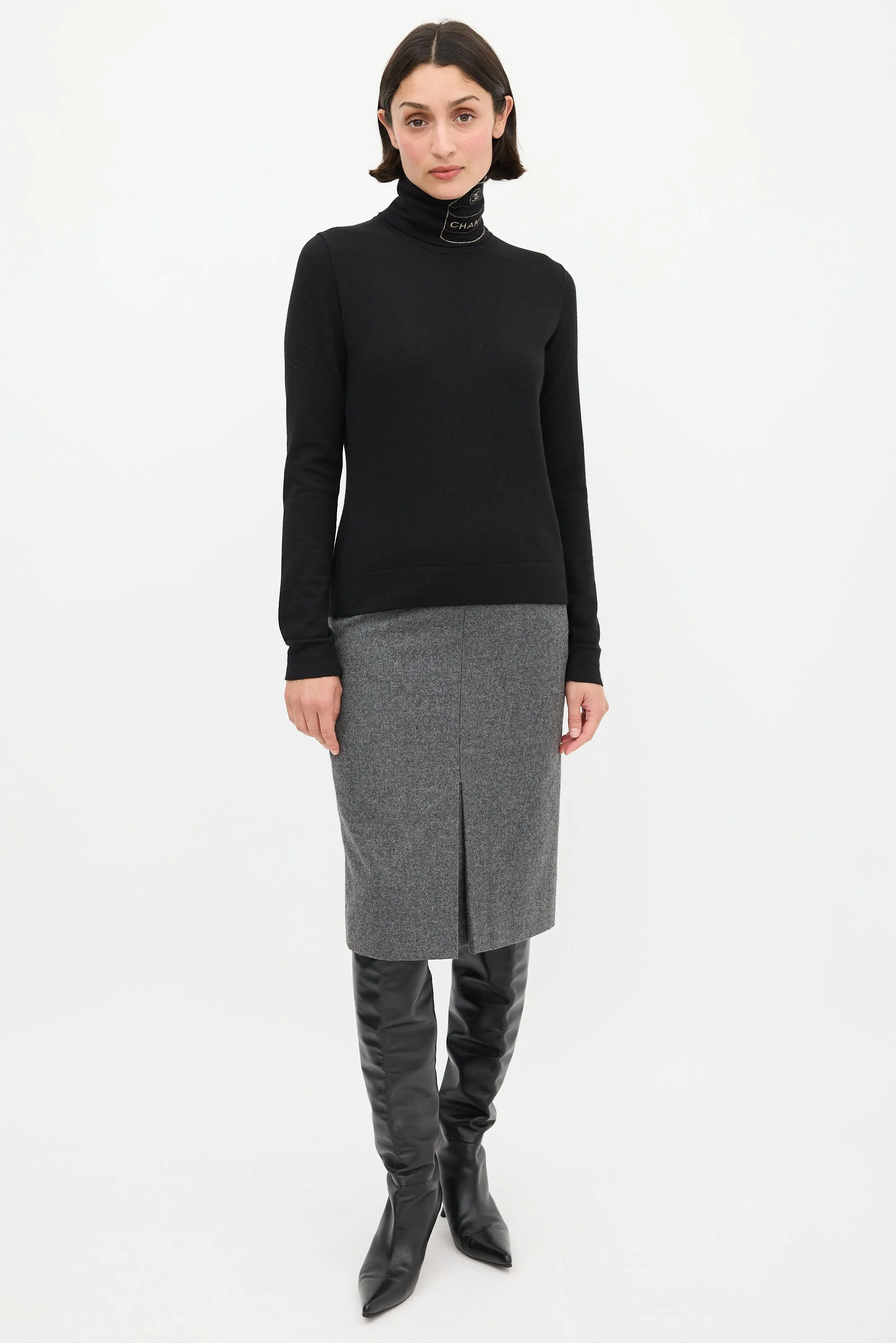 FW 2004 Cashmere Turtleneck sold by VSP Consignment product image thumbnail 2