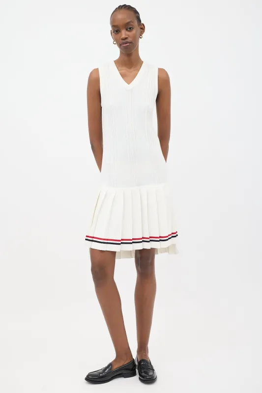 Knit Drop Waist Tennis Dress sold by VSP Consignment