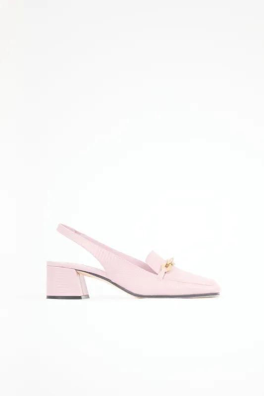 Embossed Diamond Tilda Pump sold by VSP Consignment