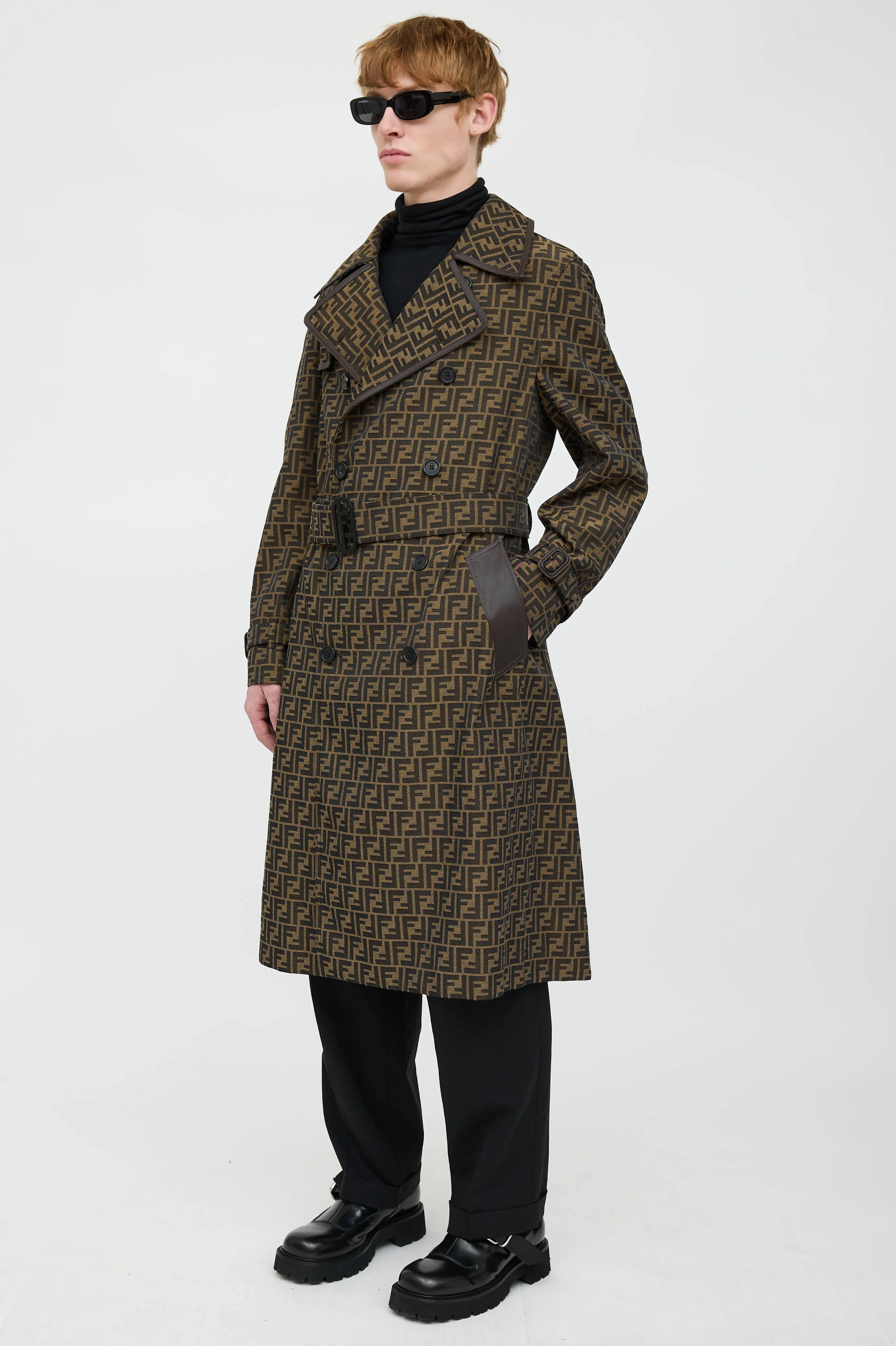 Zucca Trench Coat sold by VSP Consignment product image thumbnail 4