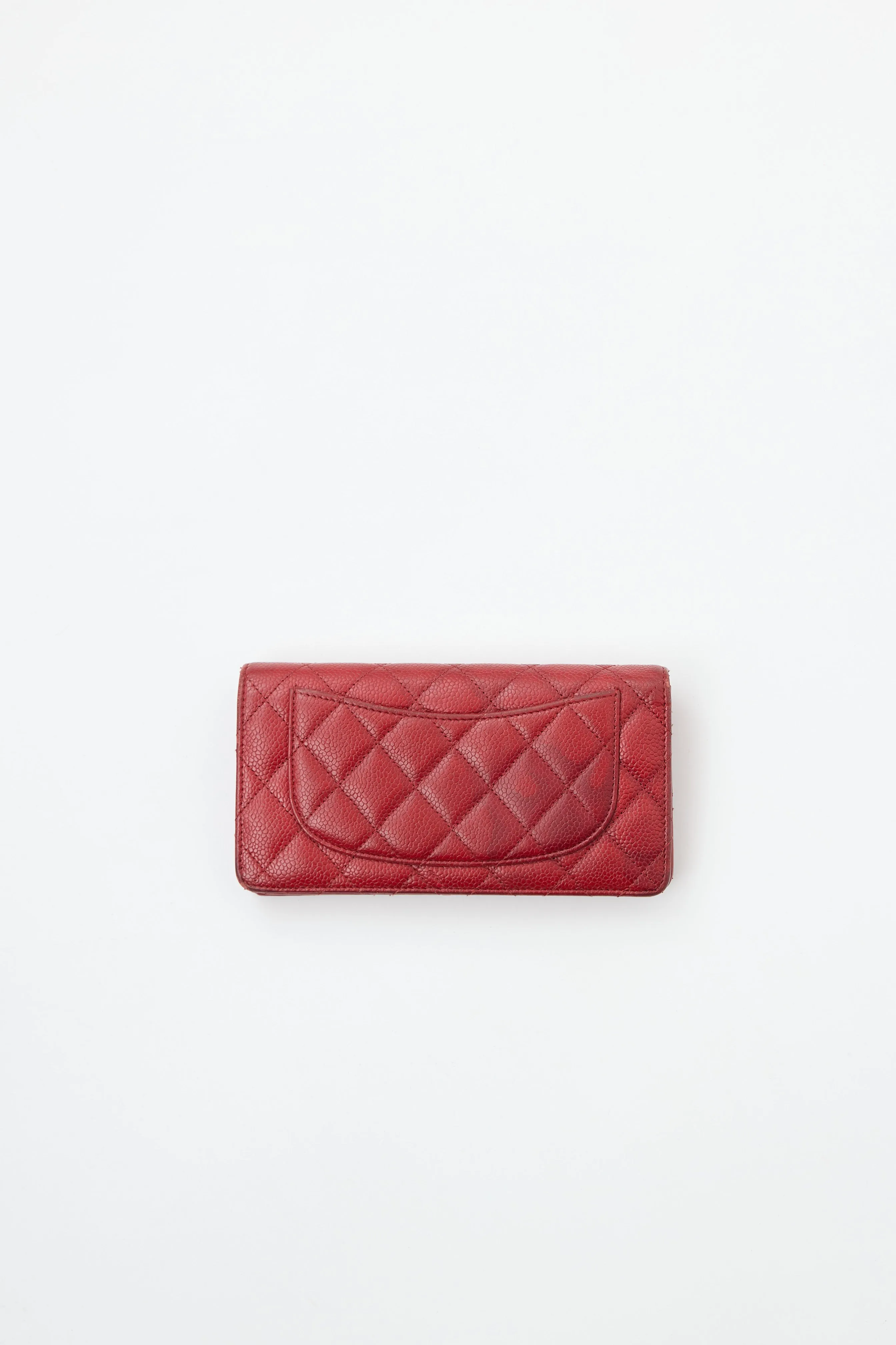 Caviar Bi-Fold Long Wallet sold by VSP Consignment product image thumbnail 3