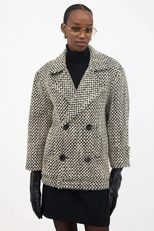 FW 2022 Bouclé Double Breasted Jacket sold by VSP Consignment