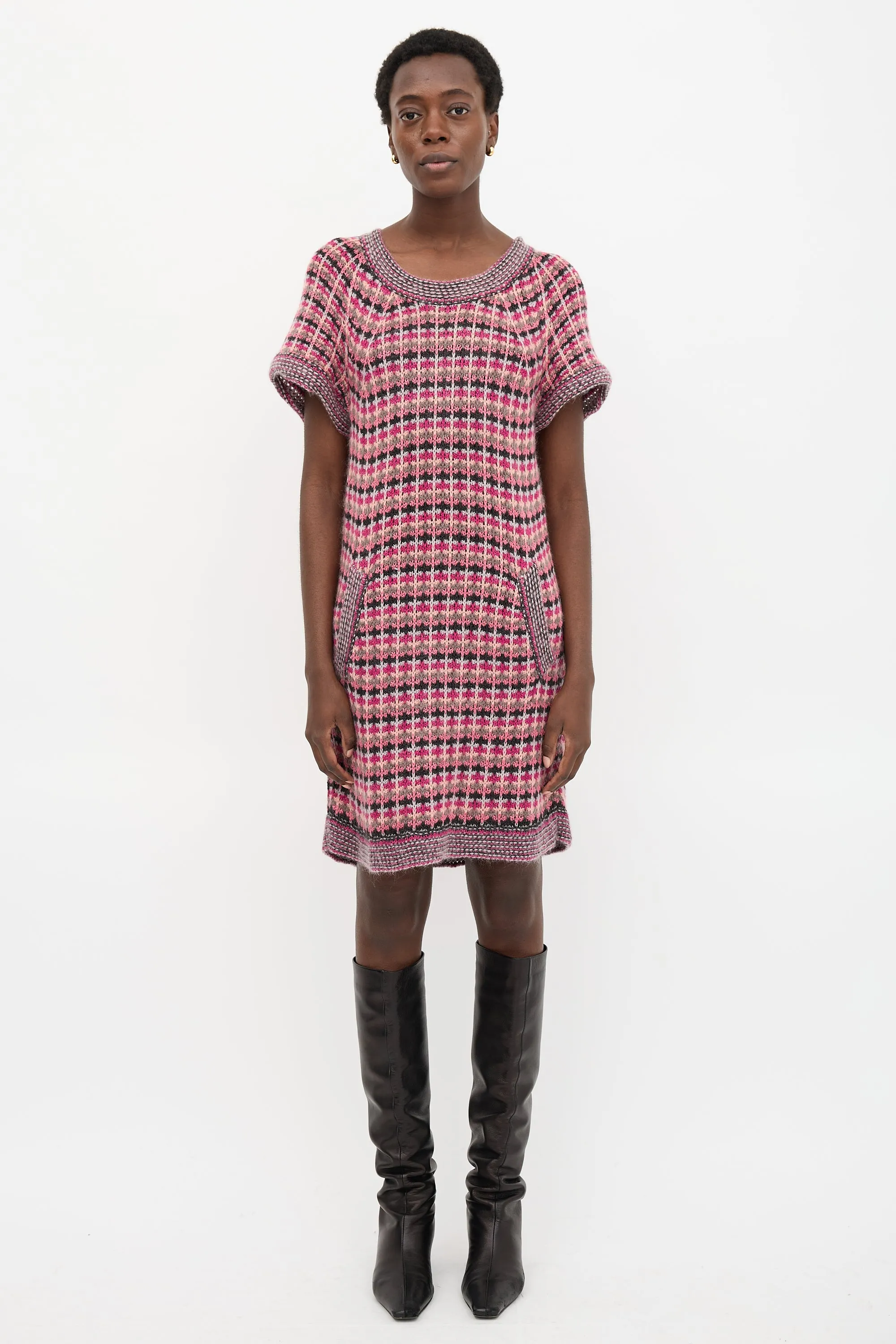Knit Cape Dress sold by VSP Consignment product image thumbnail 2