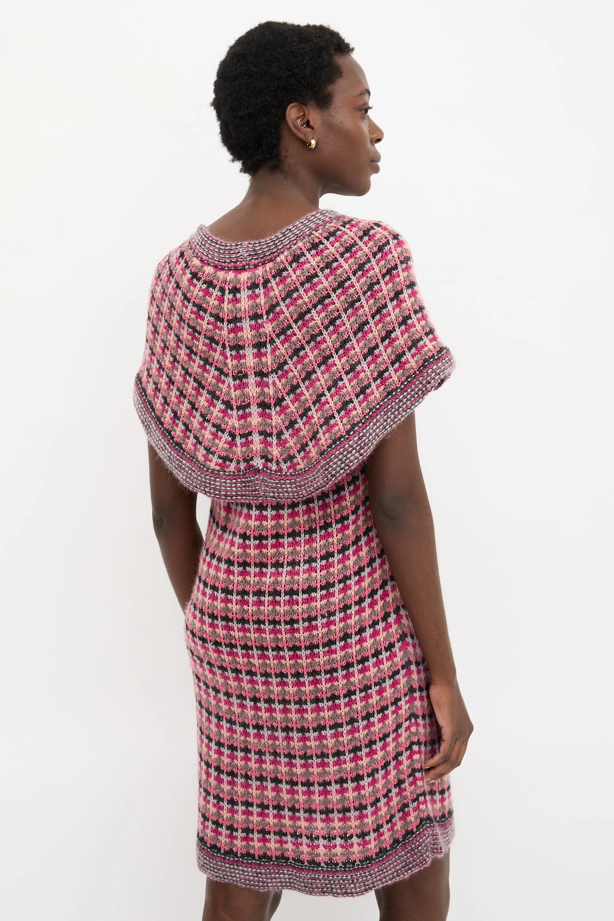 Knit Cape Dress sold by VSP Consignment product image thumbnail 3