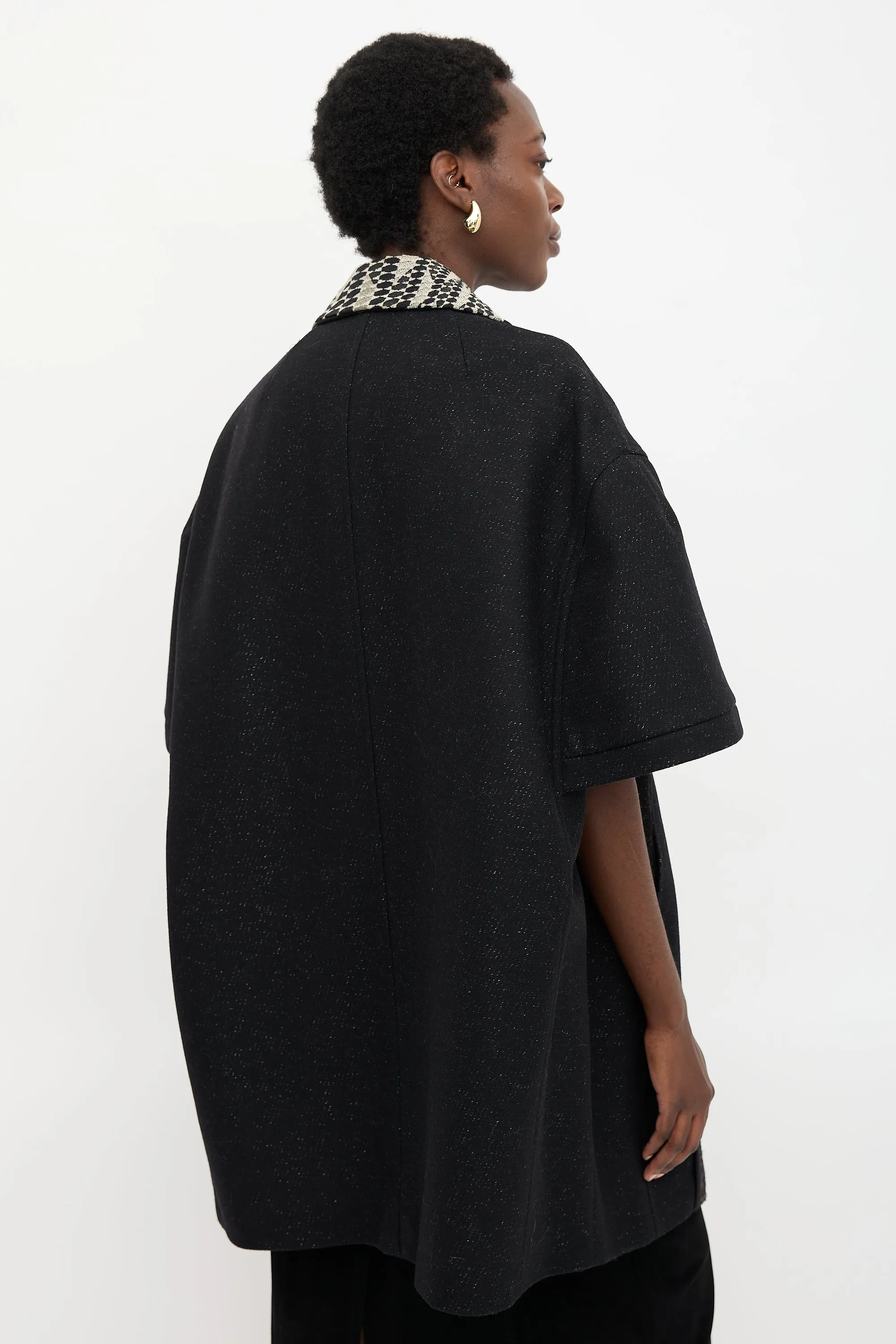 Wool Panel Coat sold by VSP Consignment product image thumbnail 4