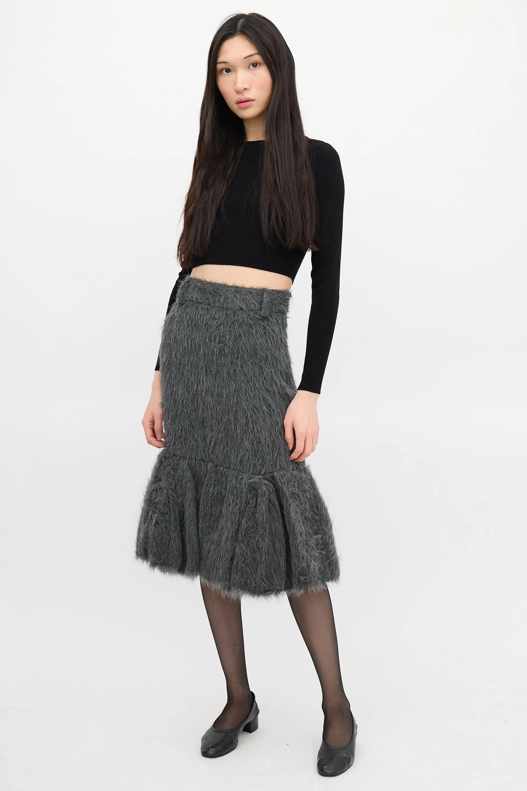 FW 2017 Ruffled Skirt sold by VSP Consignment product image thumbnail 2