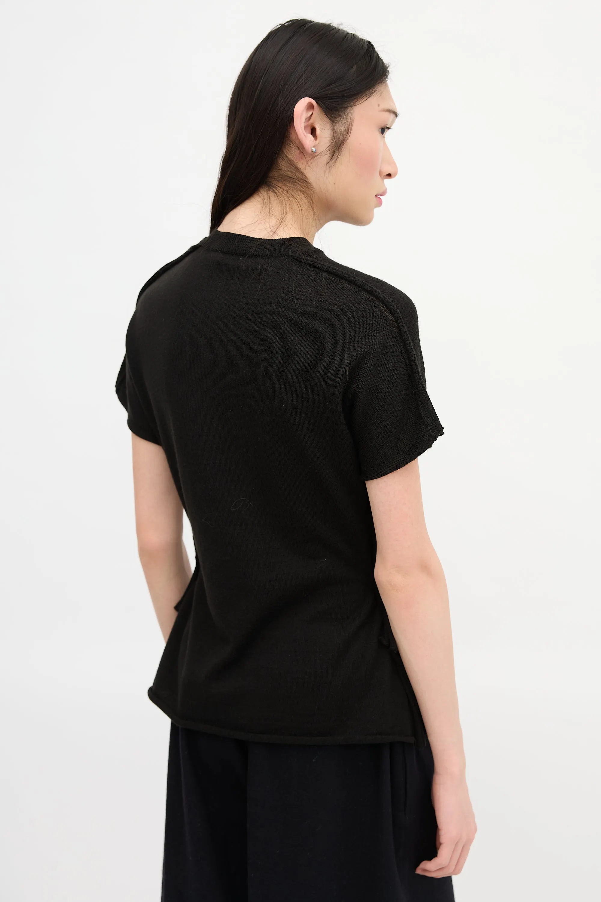 Wool Cutout T-Shirt sold by VSP Consignment product image thumbnail 4