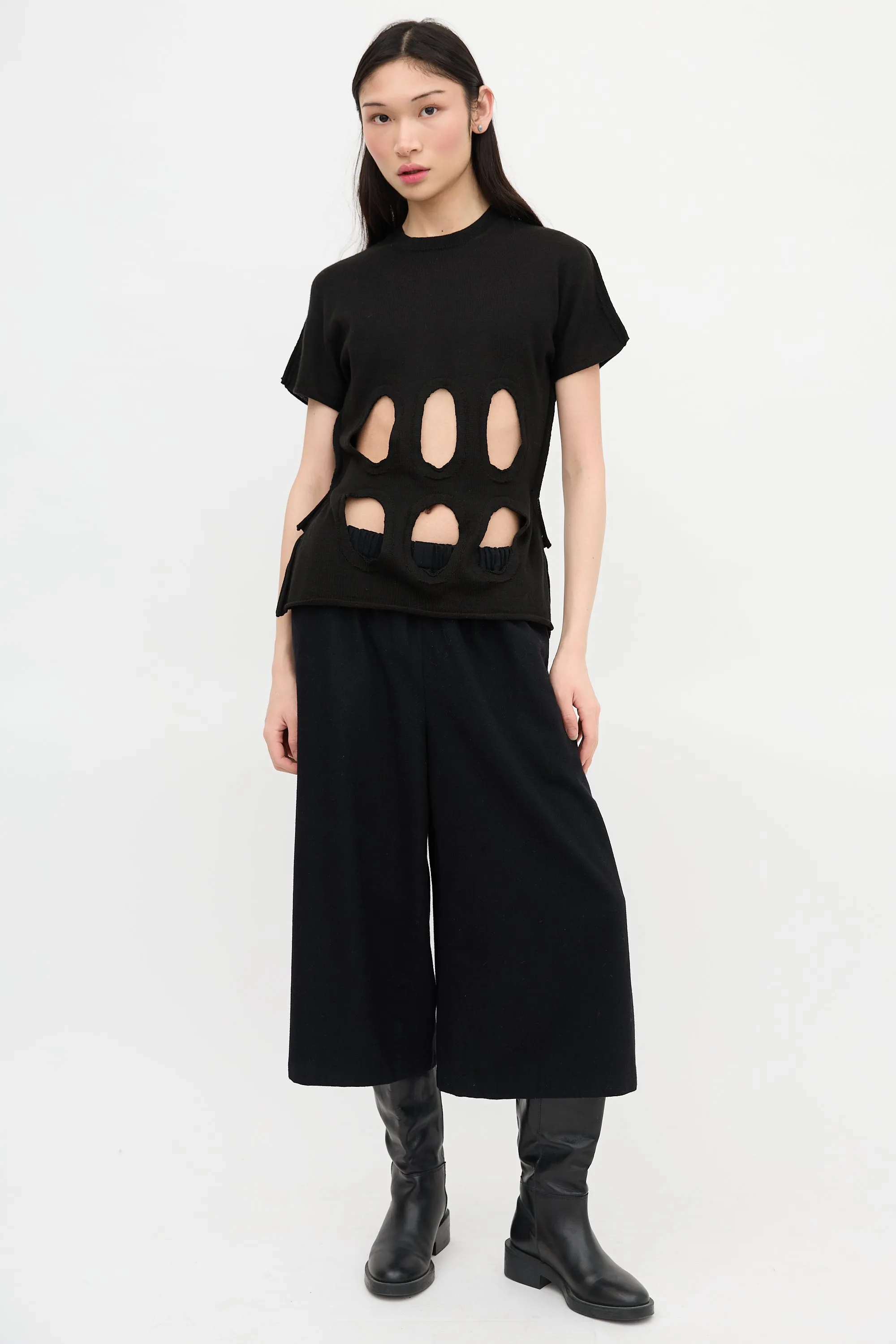 Wool Cutout T-Shirt sold by VSP Consignment product image thumbnail 5