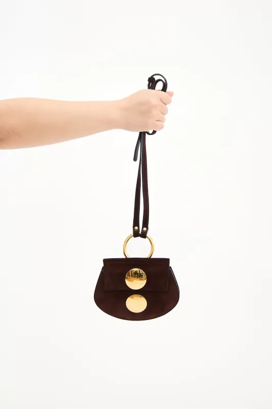 Suede Mini Faye Bag made by Chloe