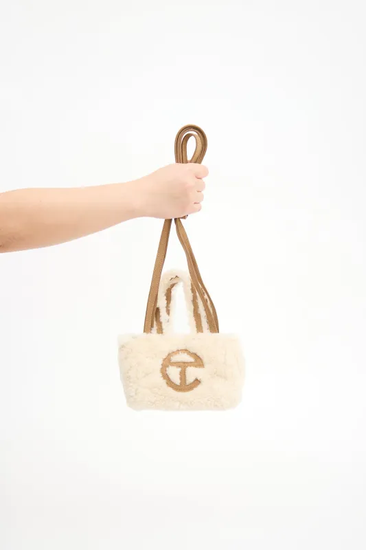 X UGG Shearling Small Shopping Bag sold by VSP Consignment
