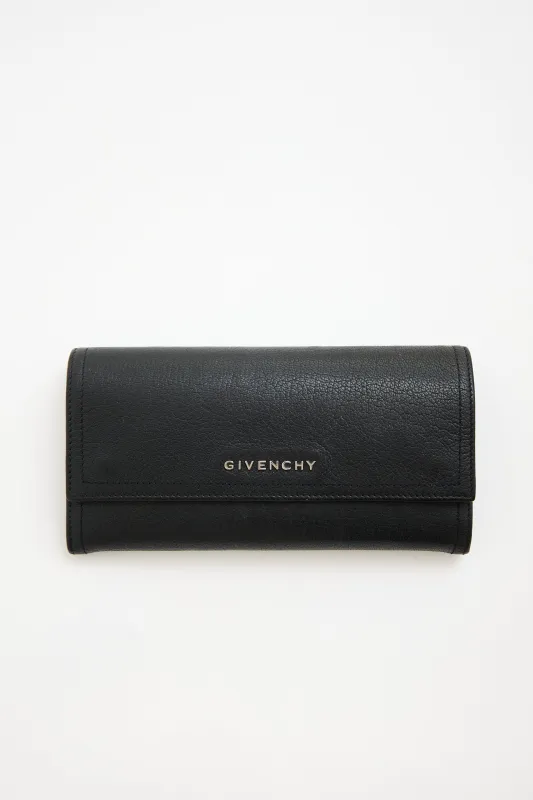 Leather Logo Wallet sold by VSP Consignment
