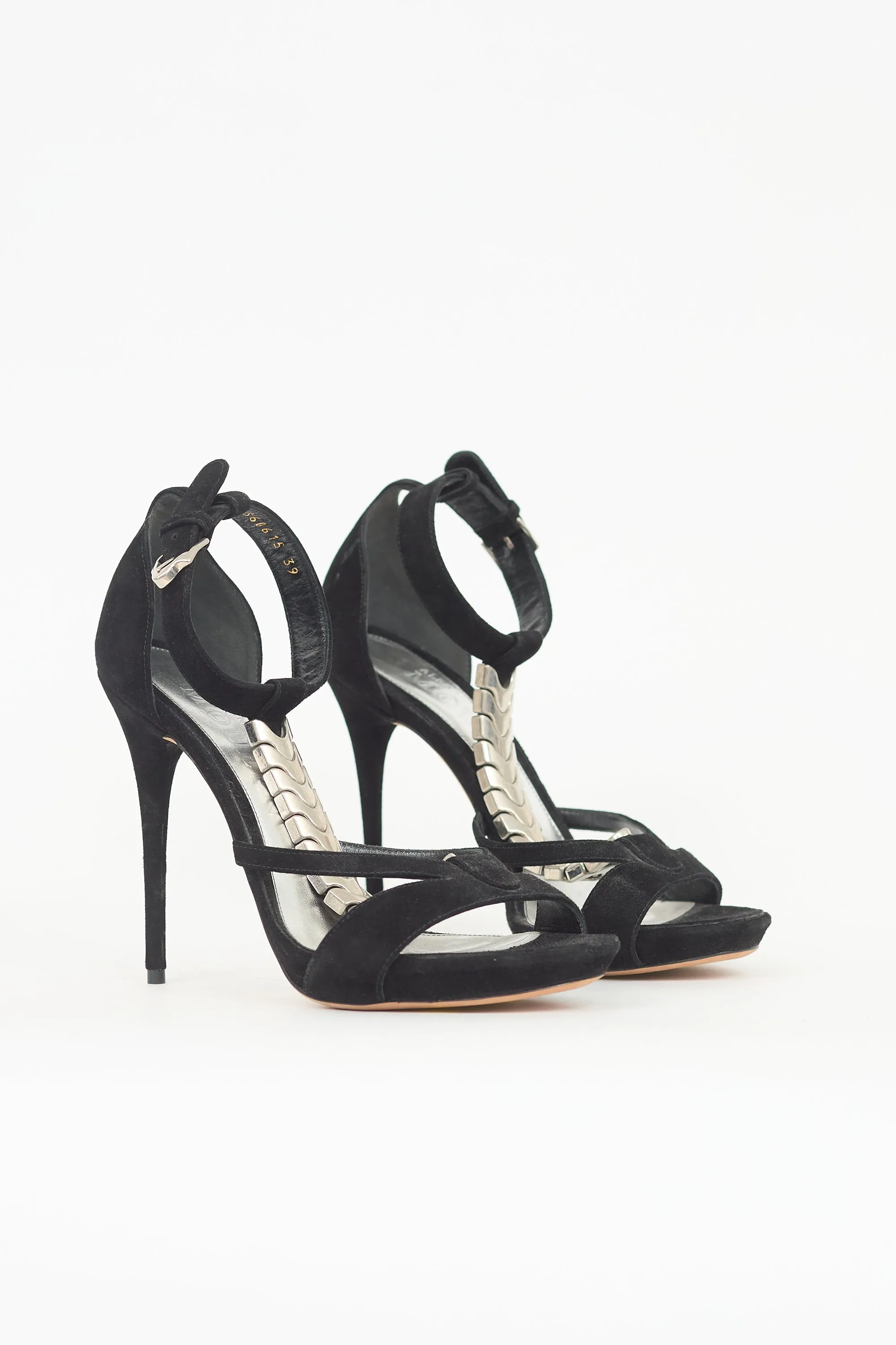 Suede Articulated Heel sold by VSP Consignment product image thumbnail 2