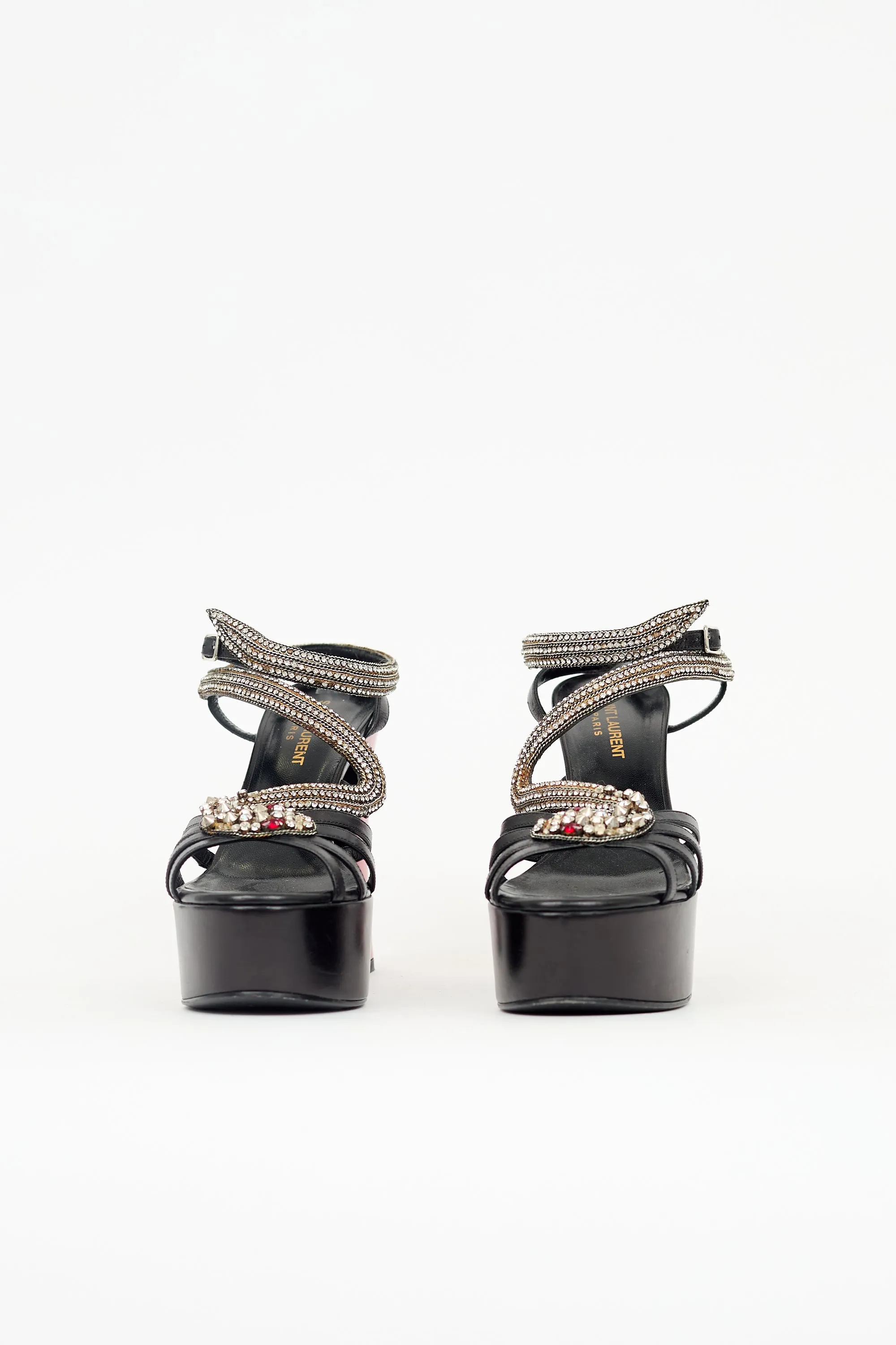 Leather Embellished Heel sold by VSP Consignment product image thumbnail 3
