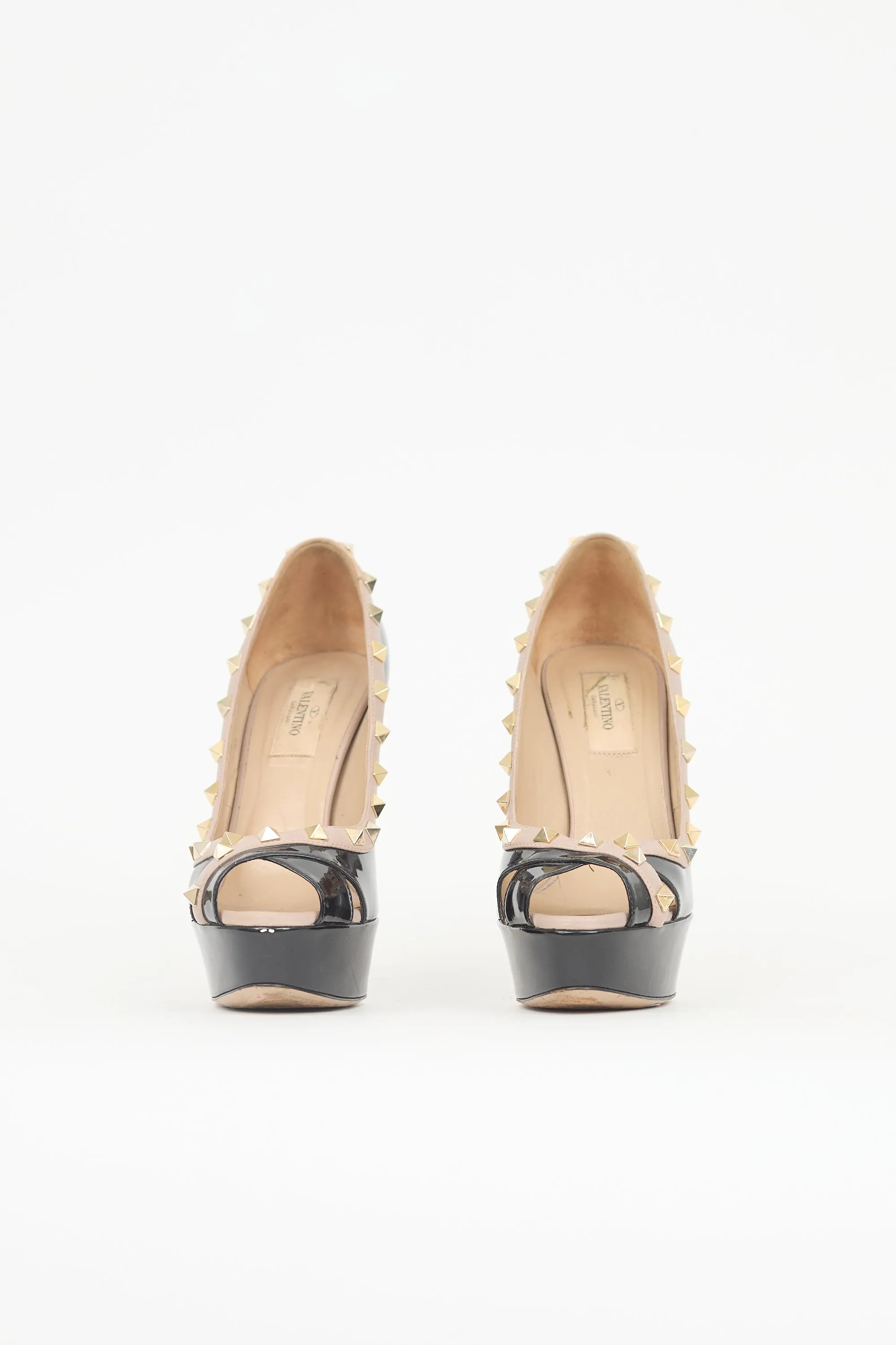 Patent Rockstud Platform Pump sold by VSP Consignment product image thumbnail 3