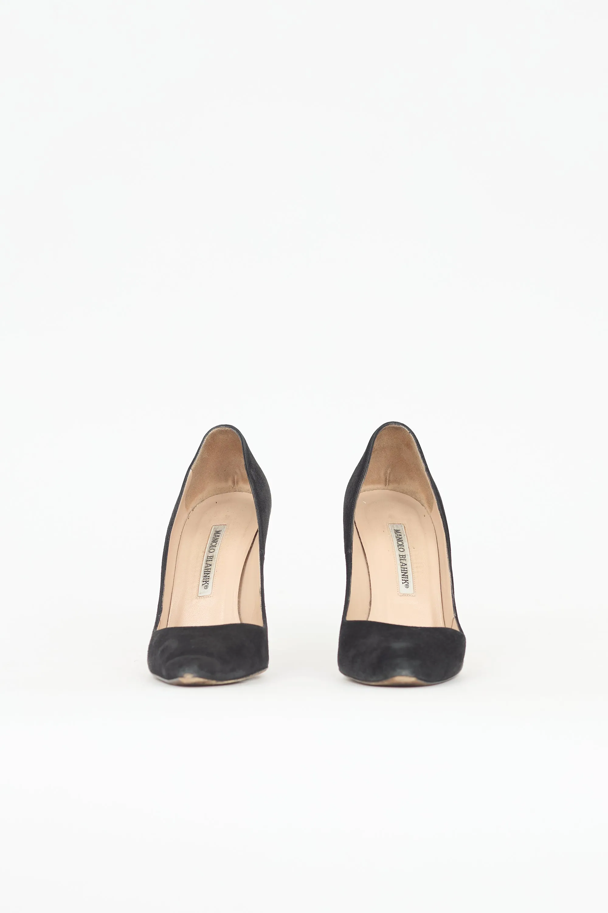 Suede BB Pump sold by VSP Consignment product image thumbnail 3