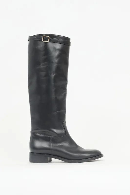 Leather Lauren Boot sold by VSP Consignment