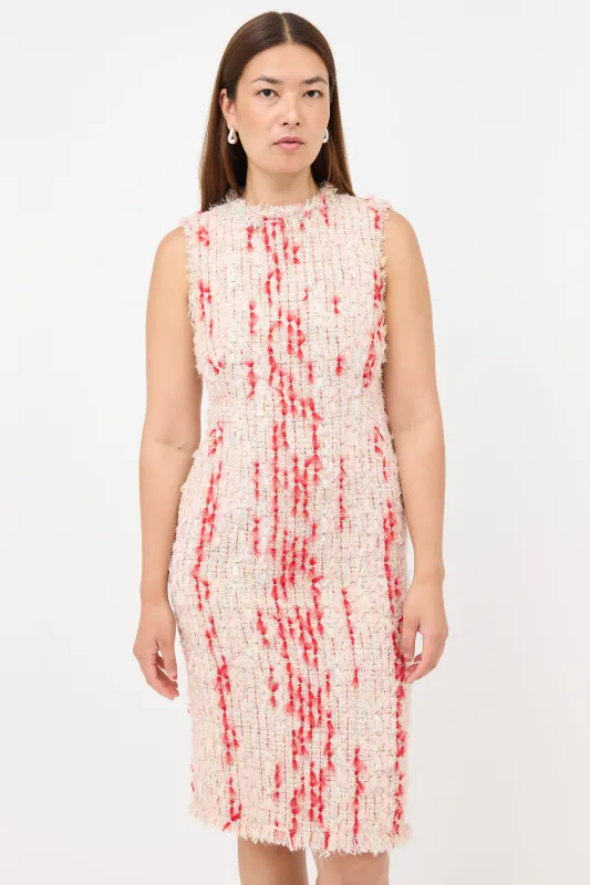 Tweed Sheath Dress made by Alexander McQueen