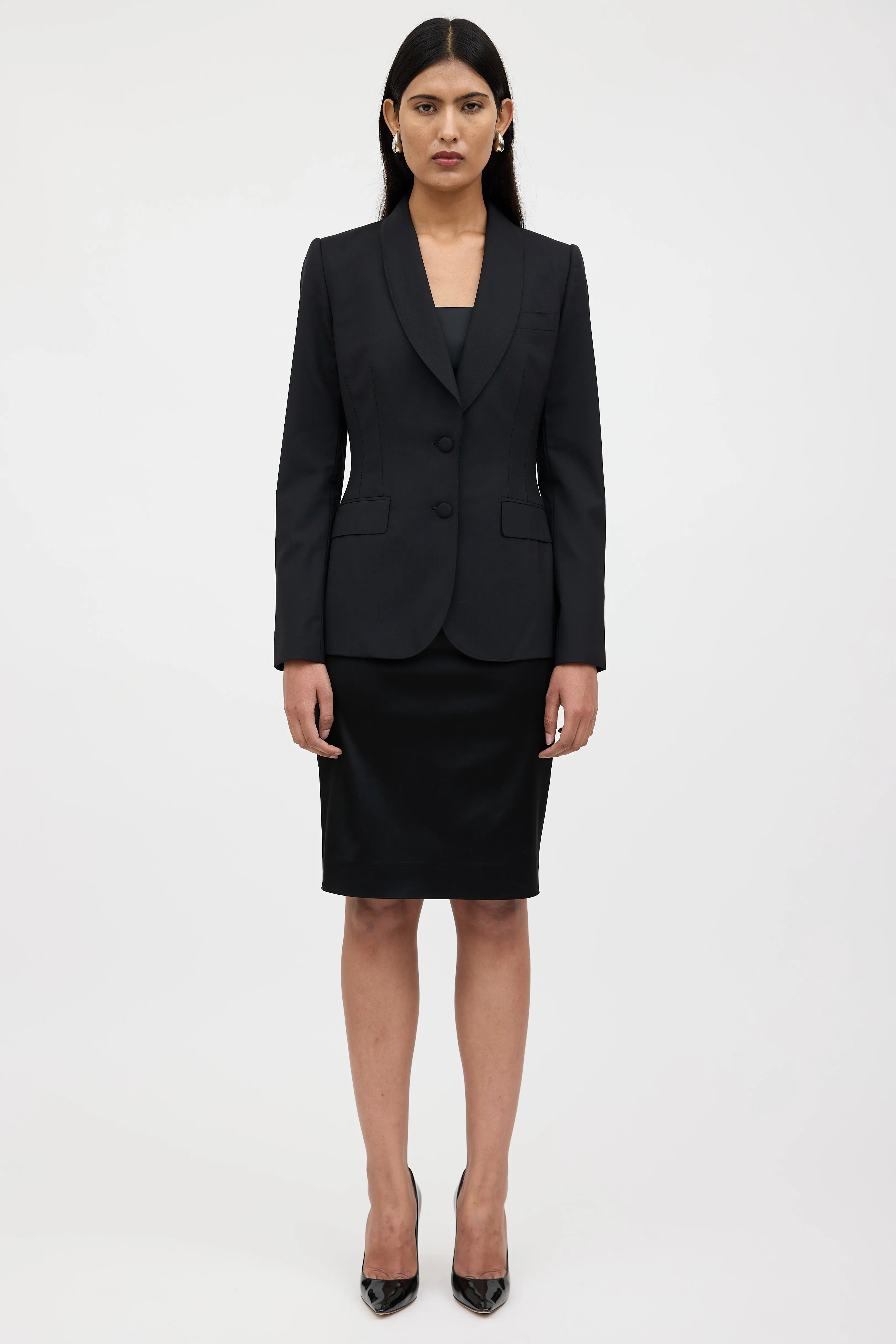 Shawl Single Breasted Blazer sold by VSP Consignment product image thumbnail 2