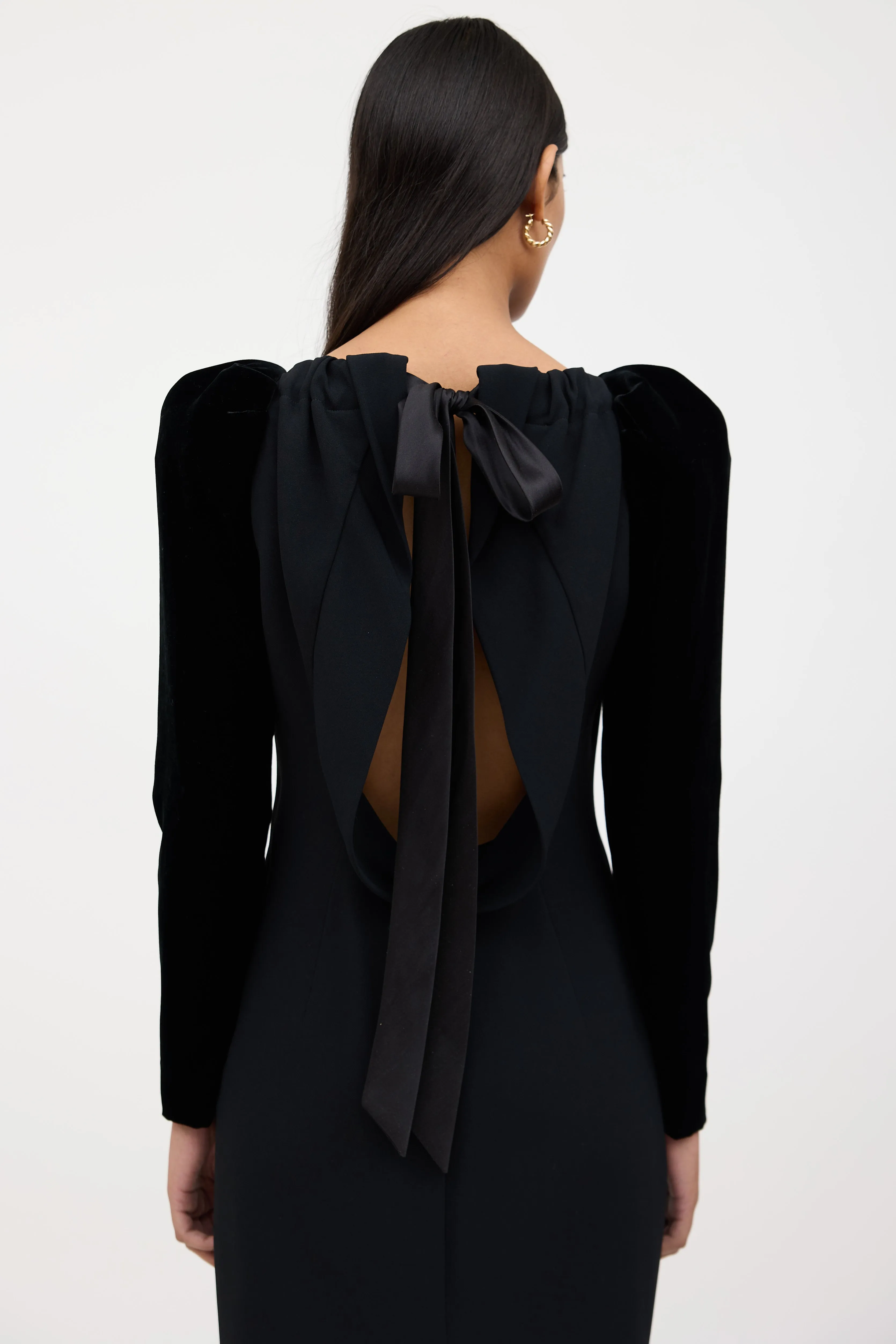 Velvet Padded Dress sold by VSP Consignment product image thumbnail 5