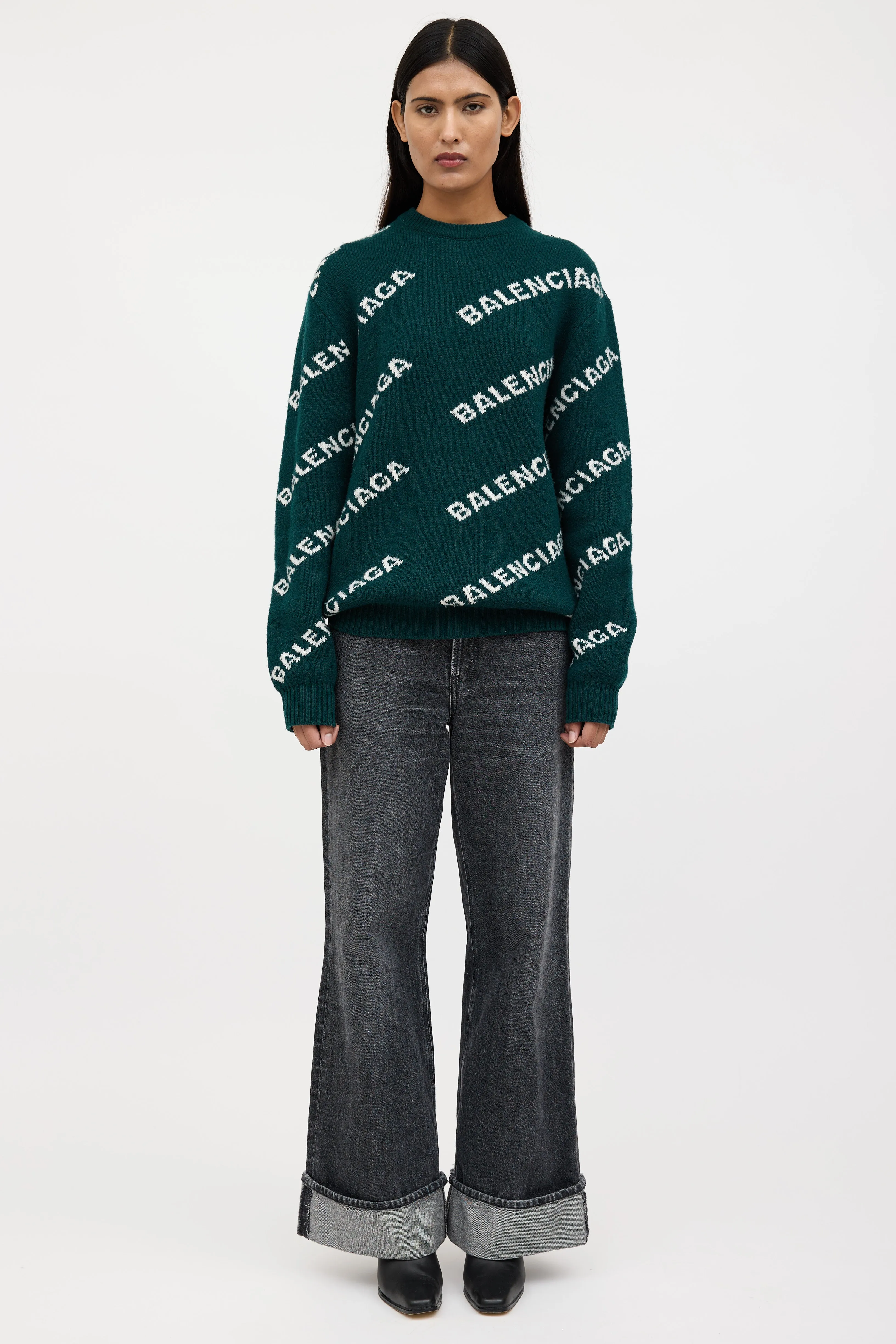Wool Monogram Sweater sold by VSP Consignment product image thumbnail 2