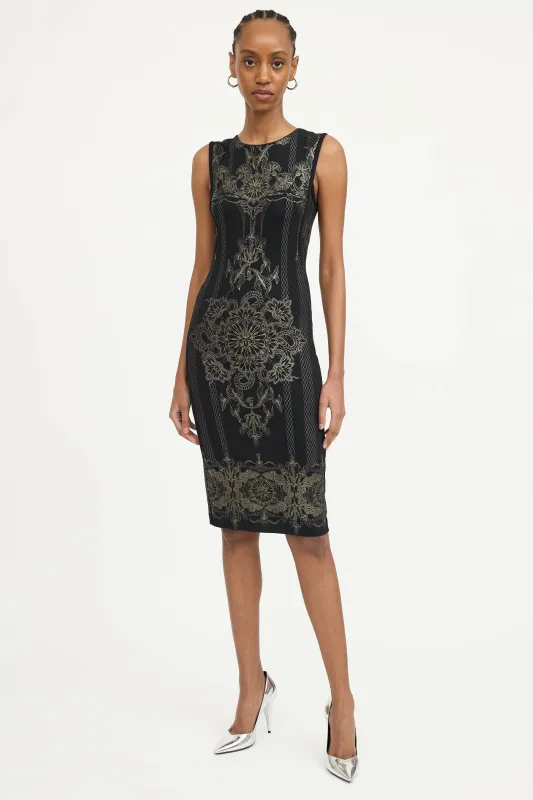 Floral Midi Dress sold by VSP Consignment