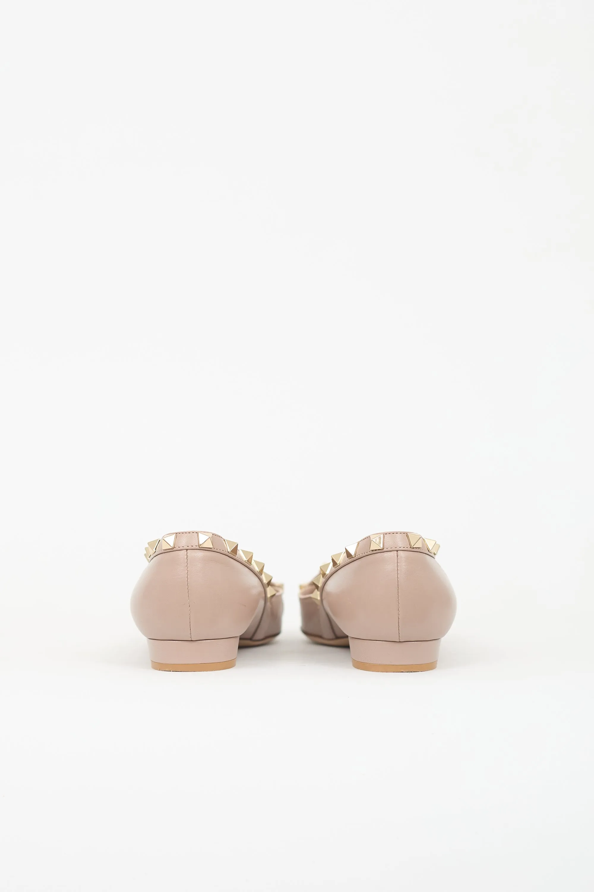 Leather Rockstud Strap Flat sold by VSP Consignment product image thumbnail 4