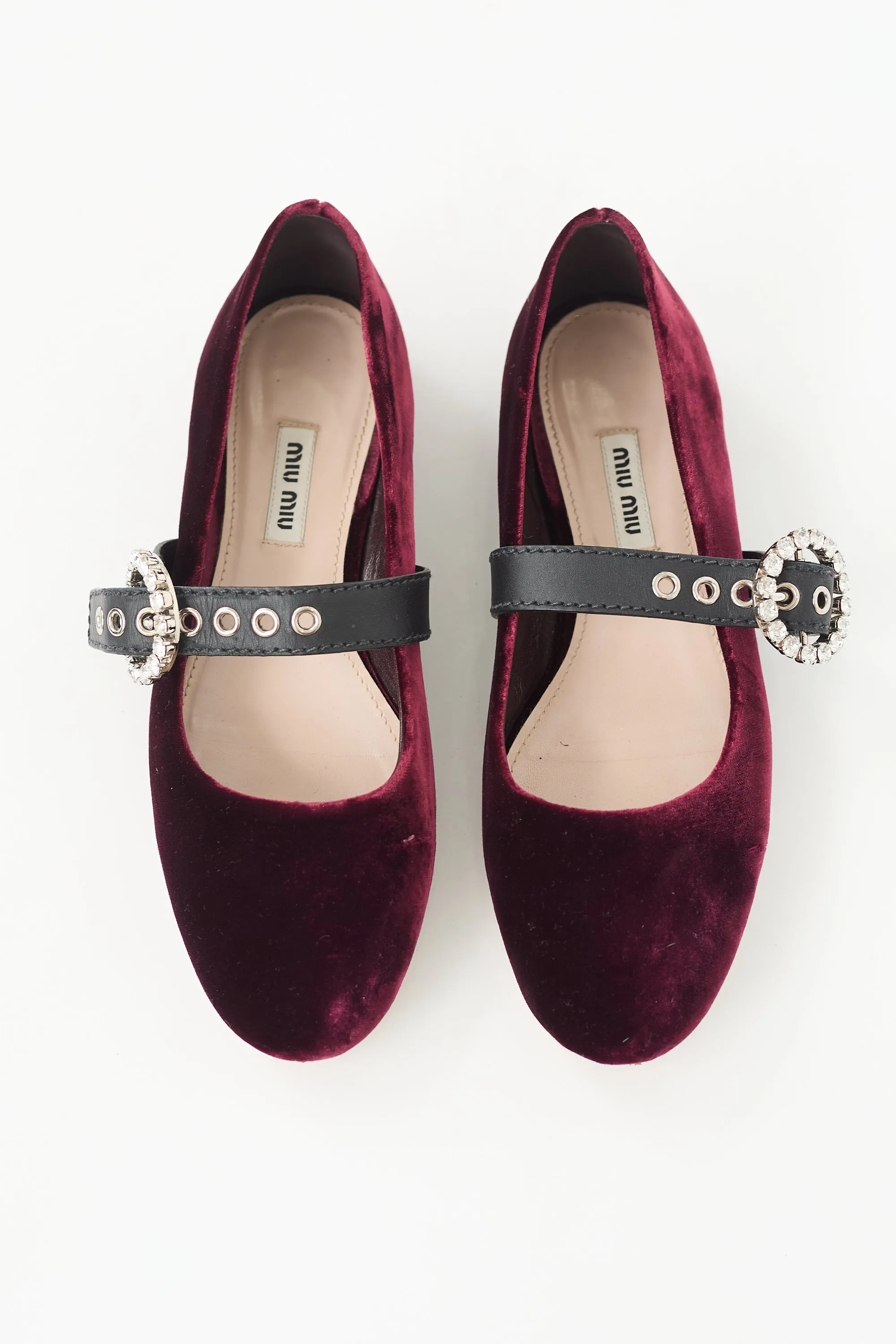 Velvet Crystal Buckle Maryjane sold by VSP Consignment product image thumbnail 2