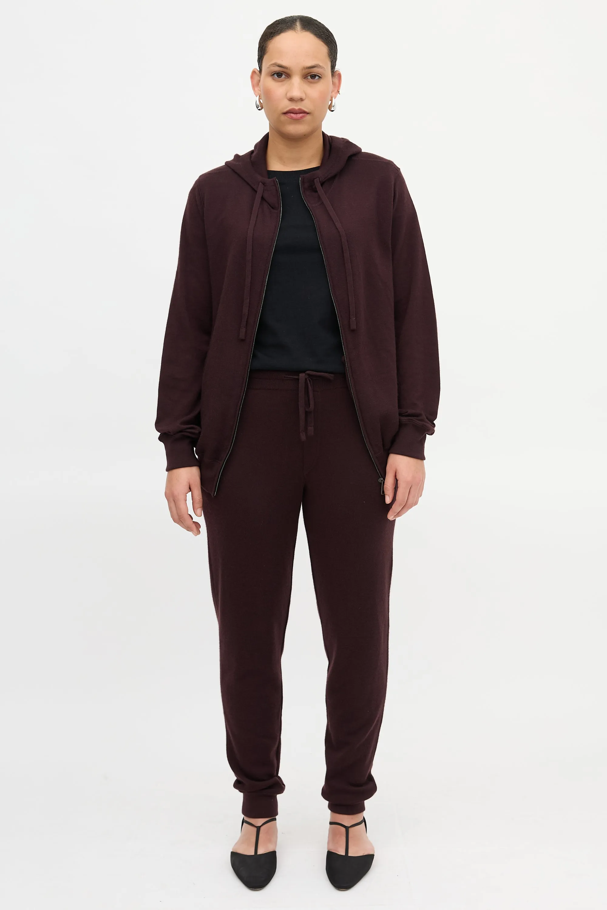 Cashmere Zip Hoodie sold by VSP Consignment product image thumbnail 2