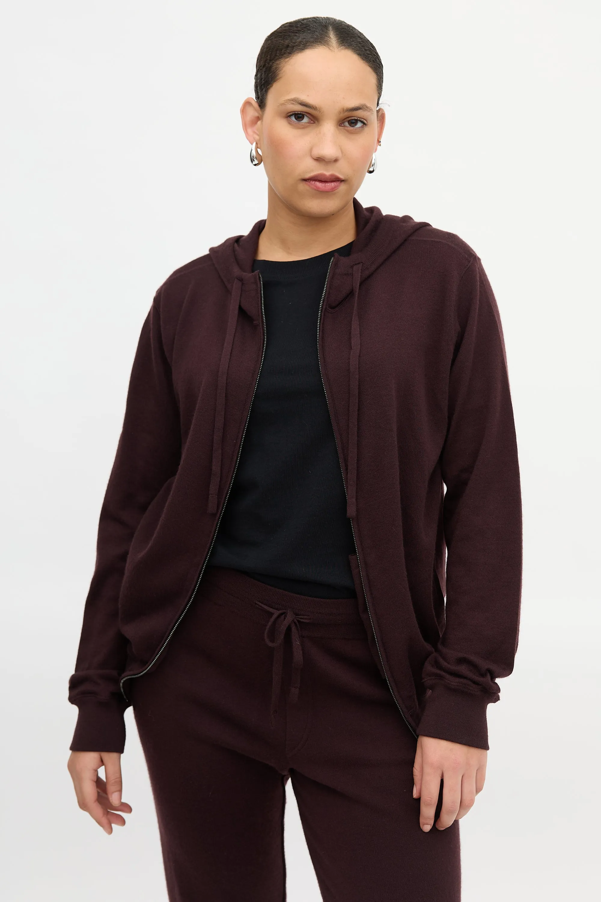 Cashmere Zip Hoodie sold by VSP Consignment product image thumbnail 5