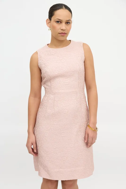 Floral Cloque Dress sold by VSP Consignment