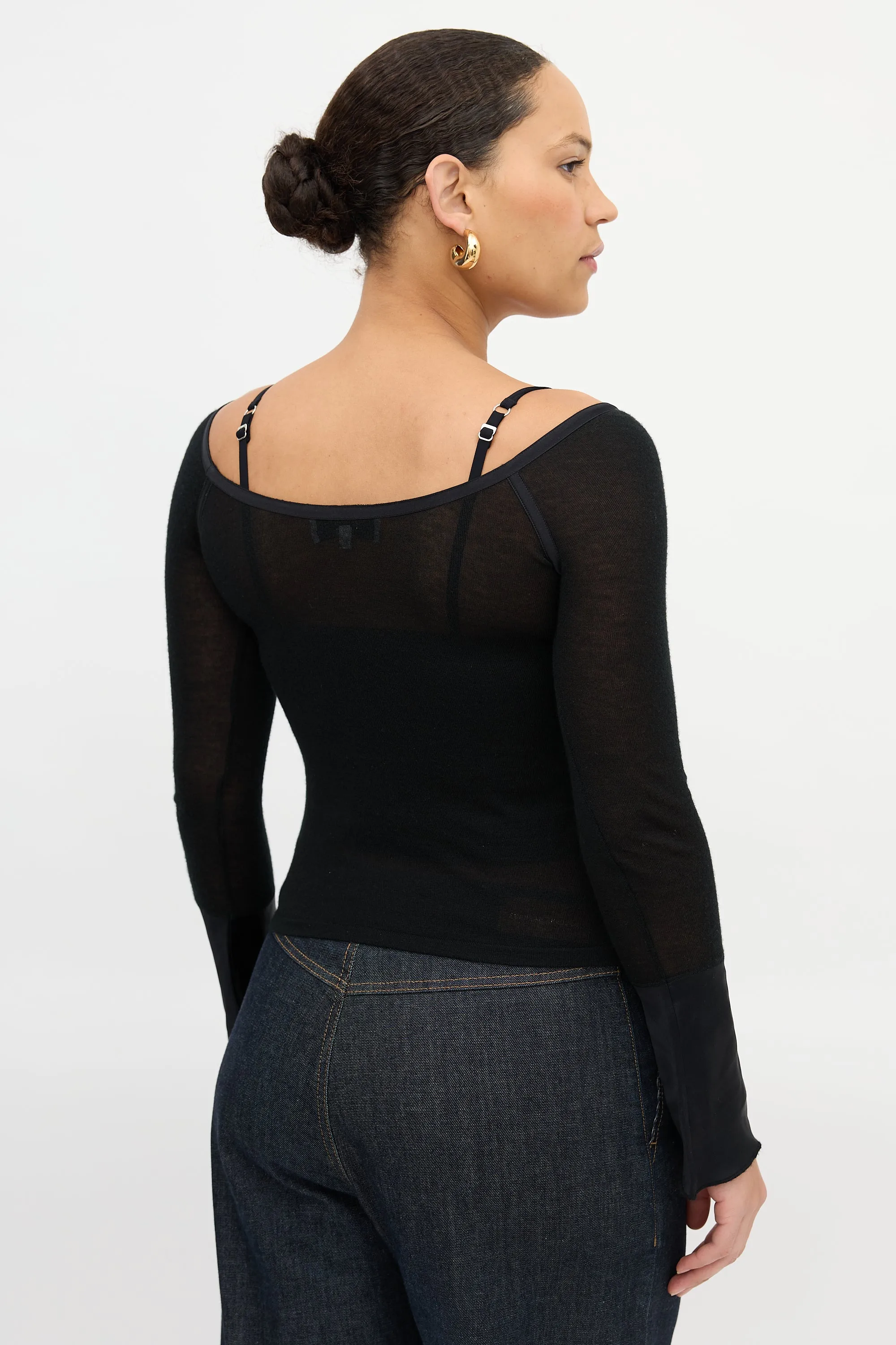 Silk Knit Symbol Top sold by VSP Consignment product image thumbnail 4