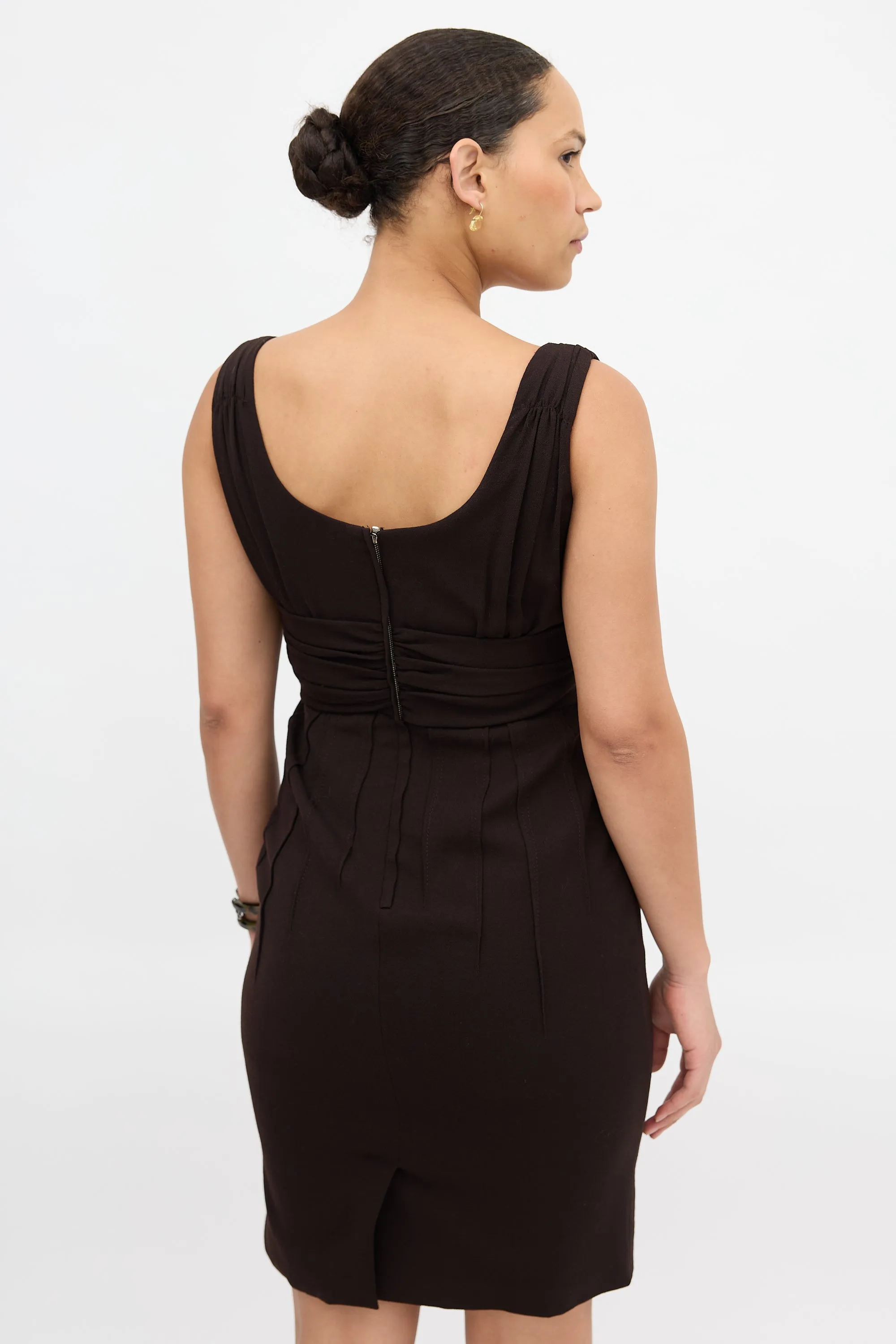 Draped A-Line Dress sold by VSP Consignment product image thumbnail 4