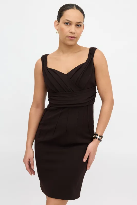 Draped A-Line Dress sold by VSP Consignment