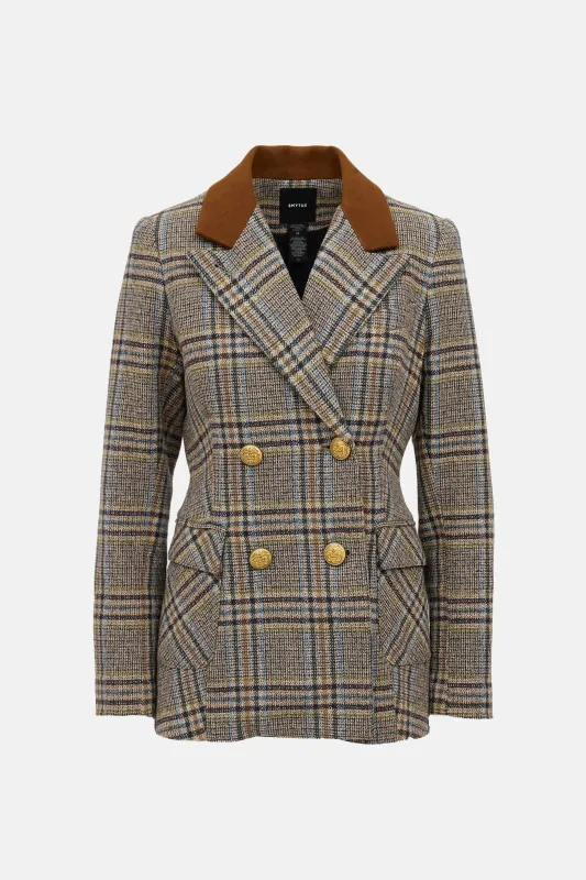 Tweed Double Breasted Blazer sold by VSP Consignment