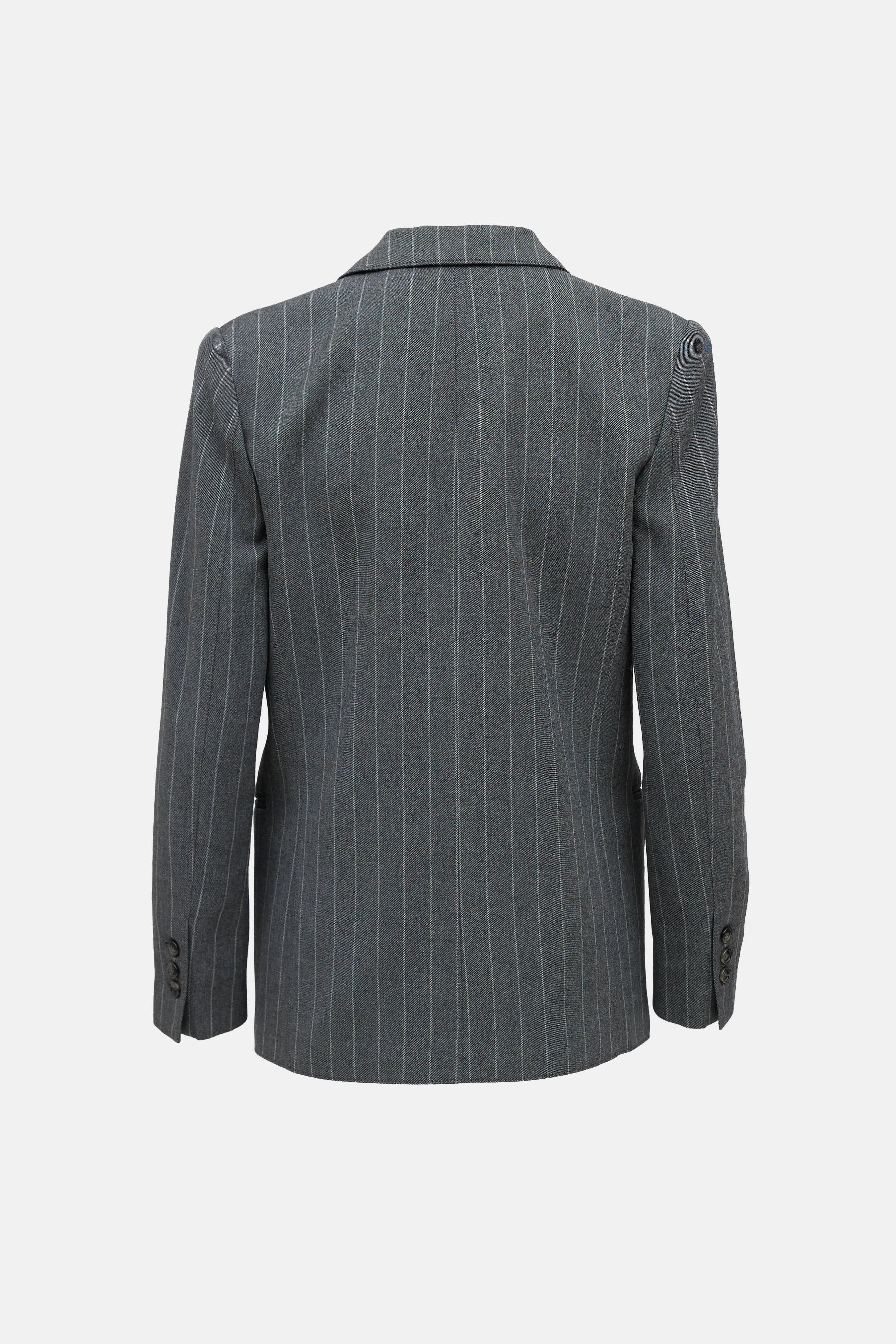 Pinstripe Single Breasted Blazer sold by VSP Consignment product image thumbnail 2