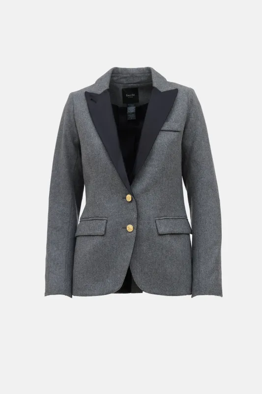 Wool Peak Lapel Blazer sold by VSP Consignment