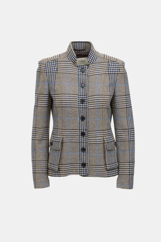 Wool Check Jacket sold by VSP Consignment
