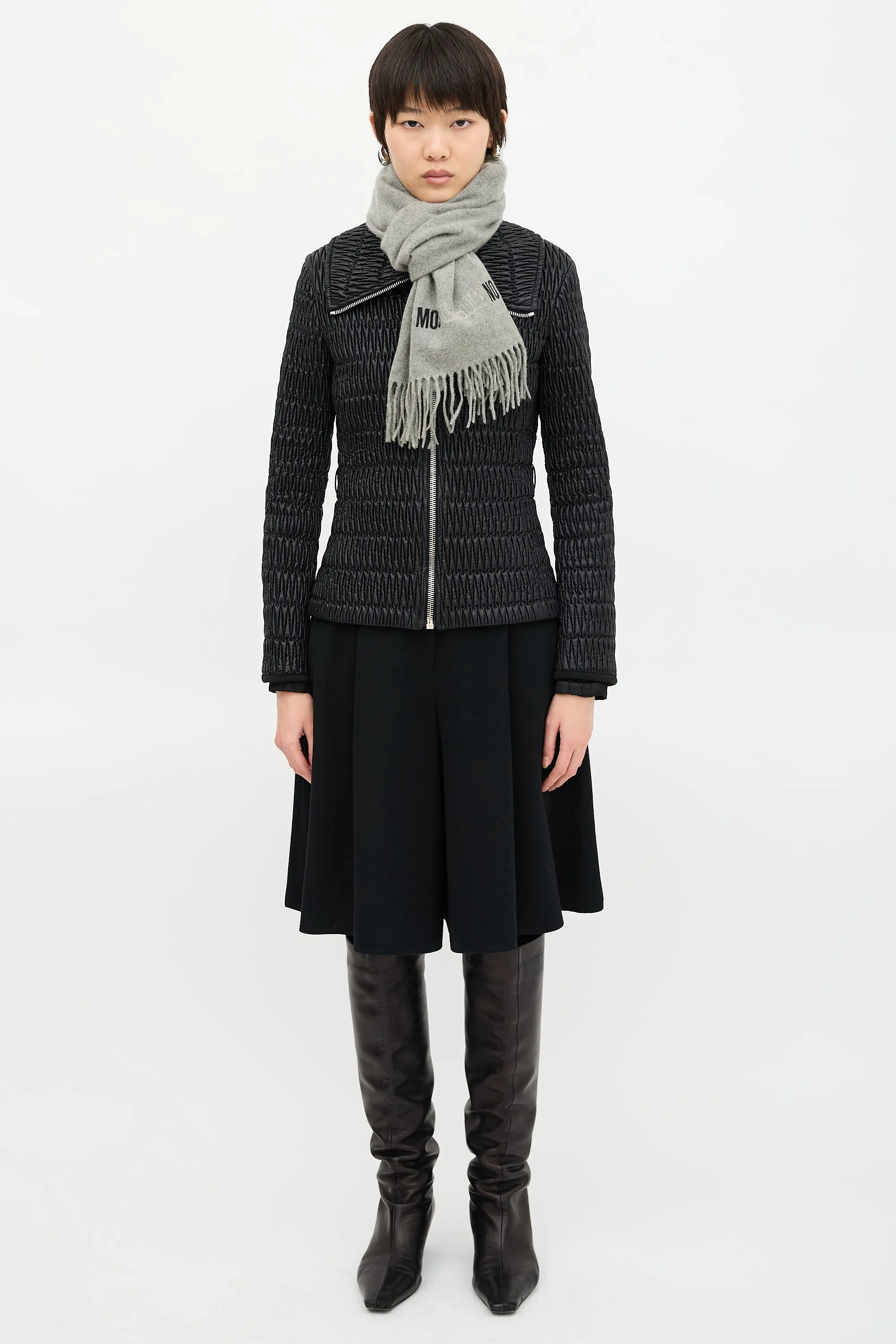 Wool Logo Scarf sold by VSP Consignment product image thumbnail 4