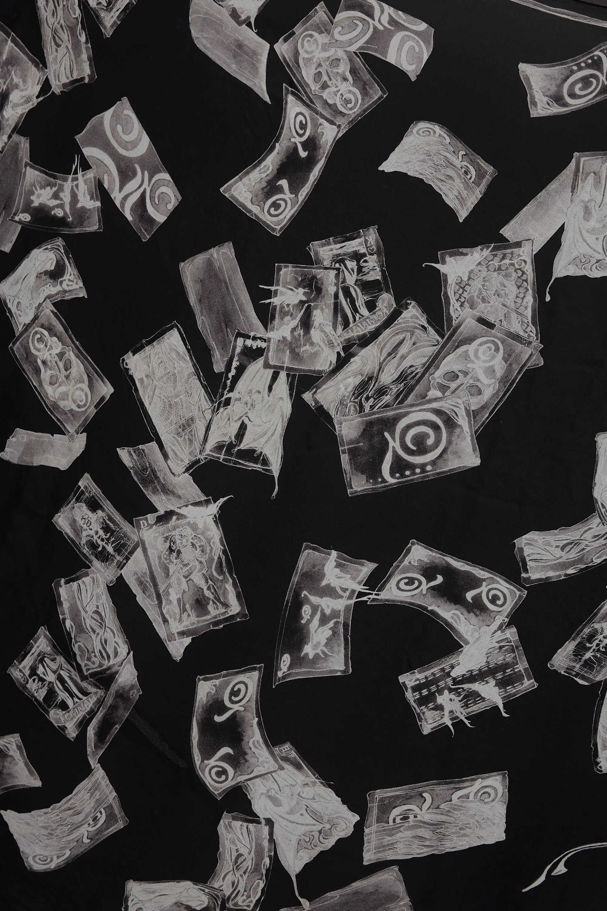 Silk Printed Scarf sold by VSP Consignment product image thumbnail 3