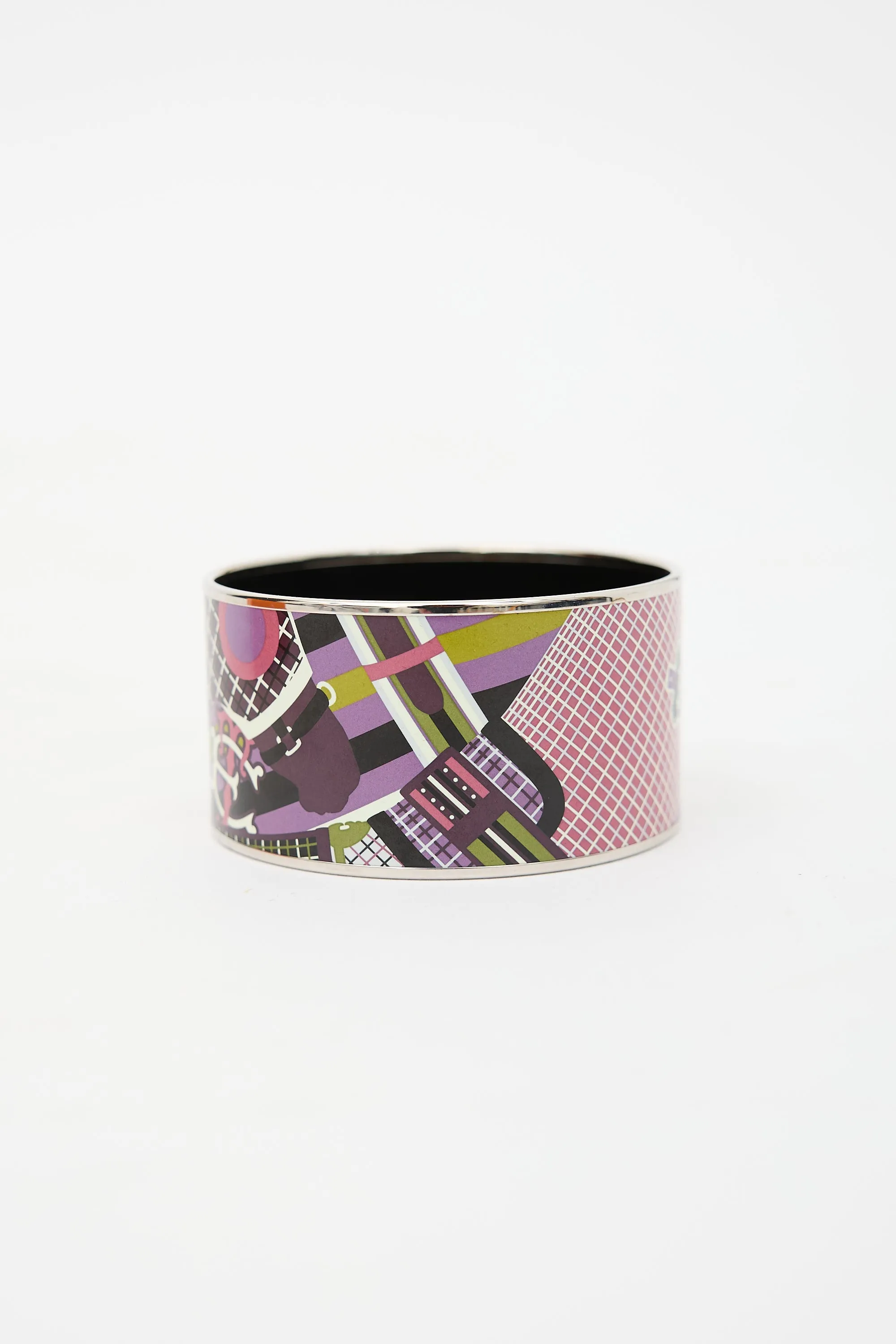 Enamel Pour Sortir Wide Bangle sold by VSP Consignment product image thumbnail 3