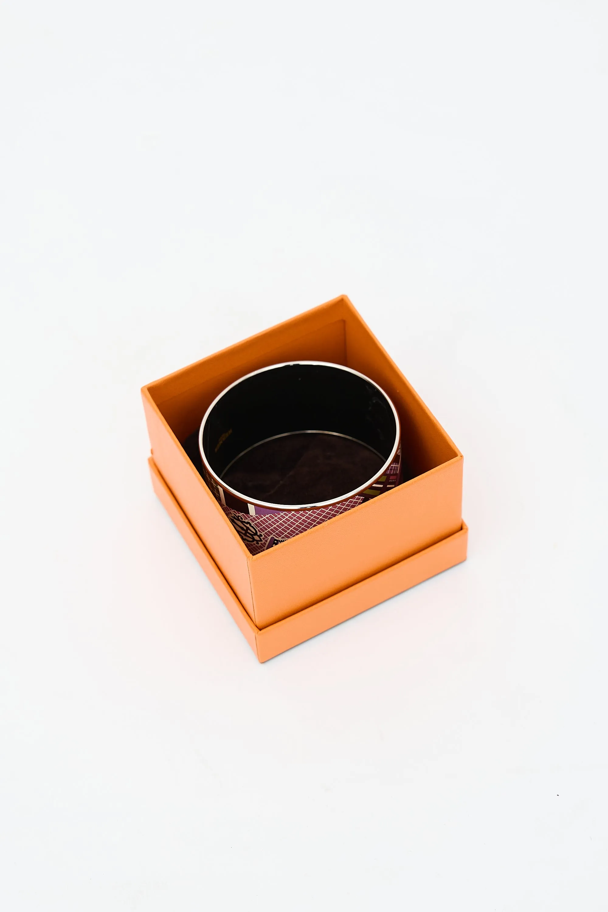 Enamel Pour Sortir Wide Bangle sold by VSP Consignment