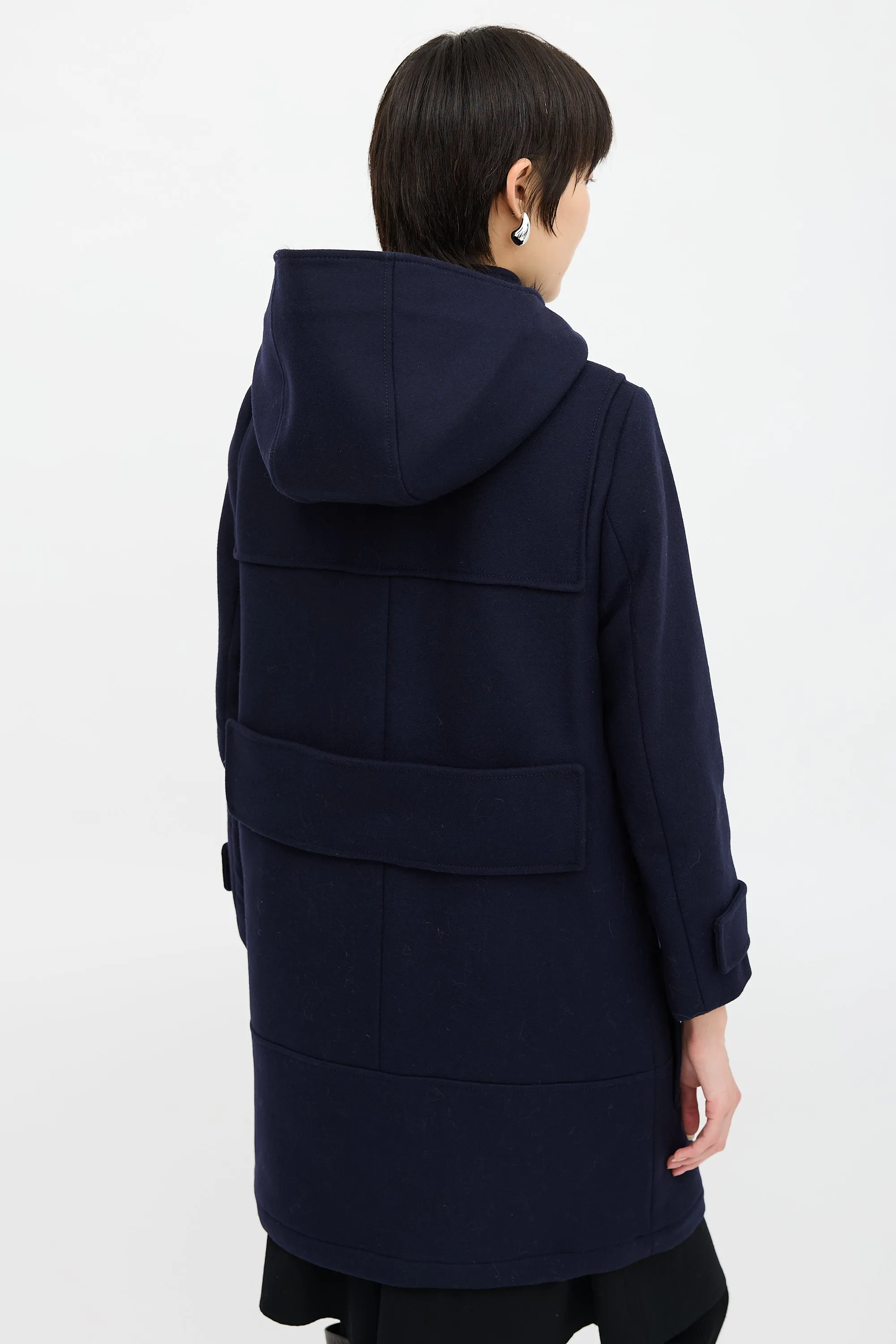 Wool & Fur Trimmed Coat sold by VSP Consignment product image thumbnail 4