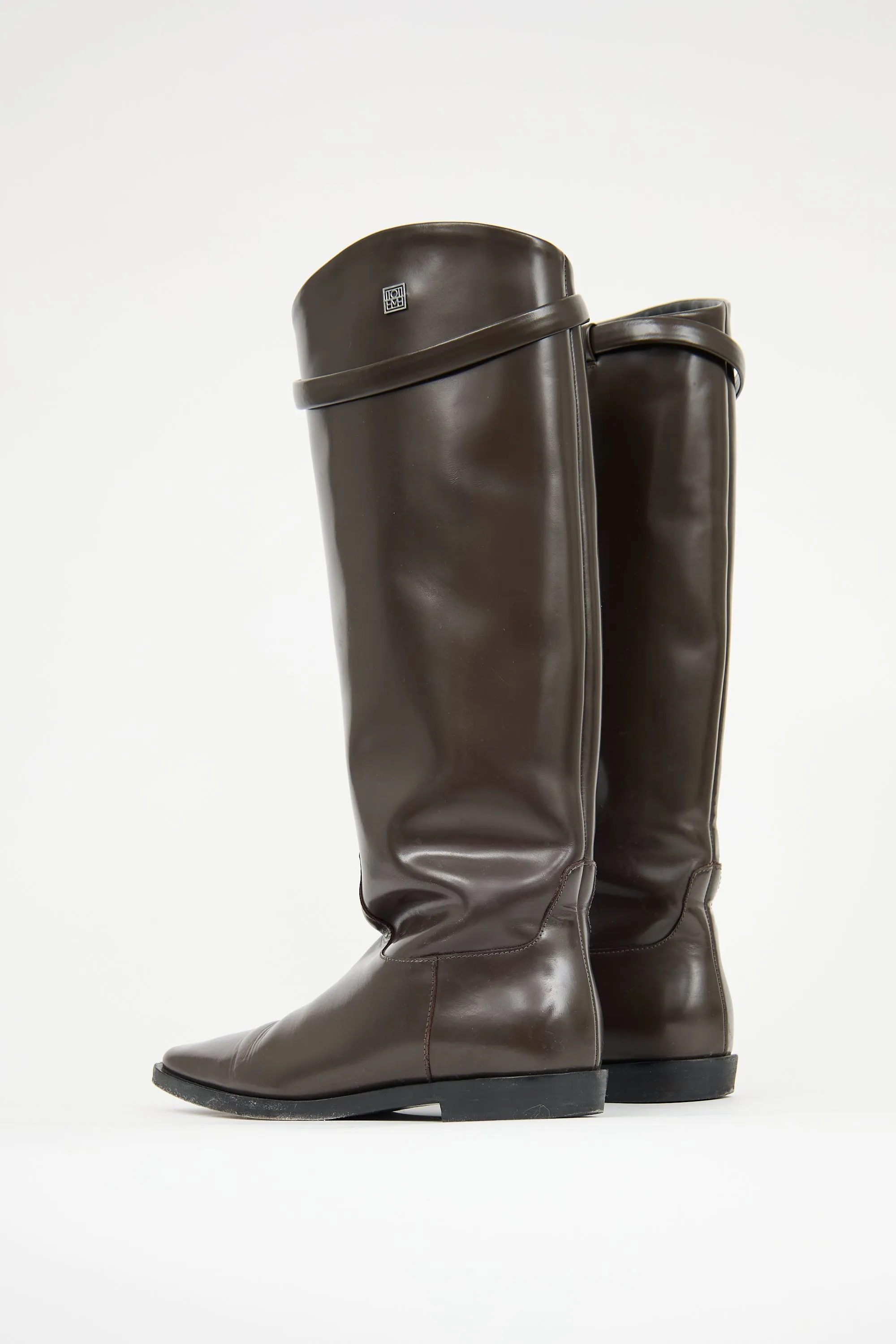 Leather Riding Boot sold by VSP Consignment product image thumbnail 4