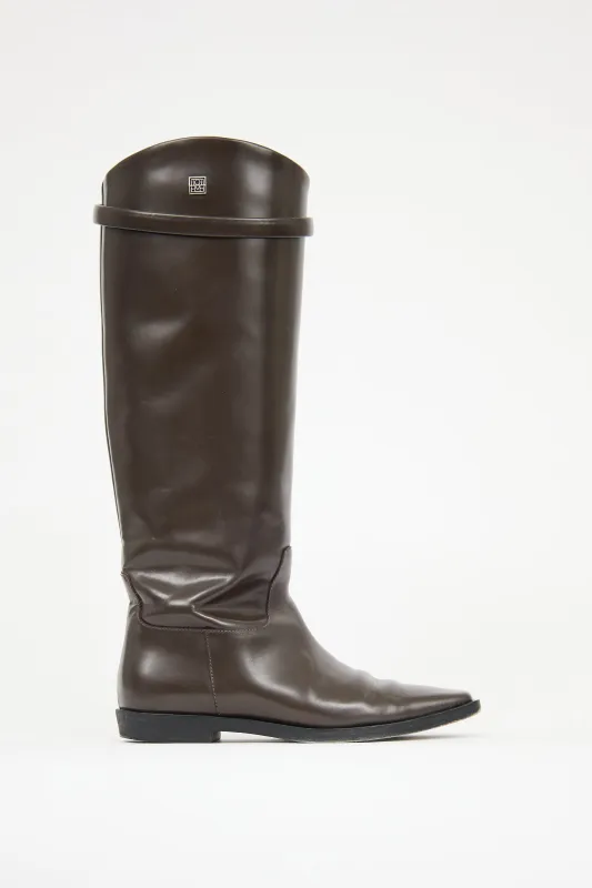 Leather Riding Boot sold by VSP Consignment