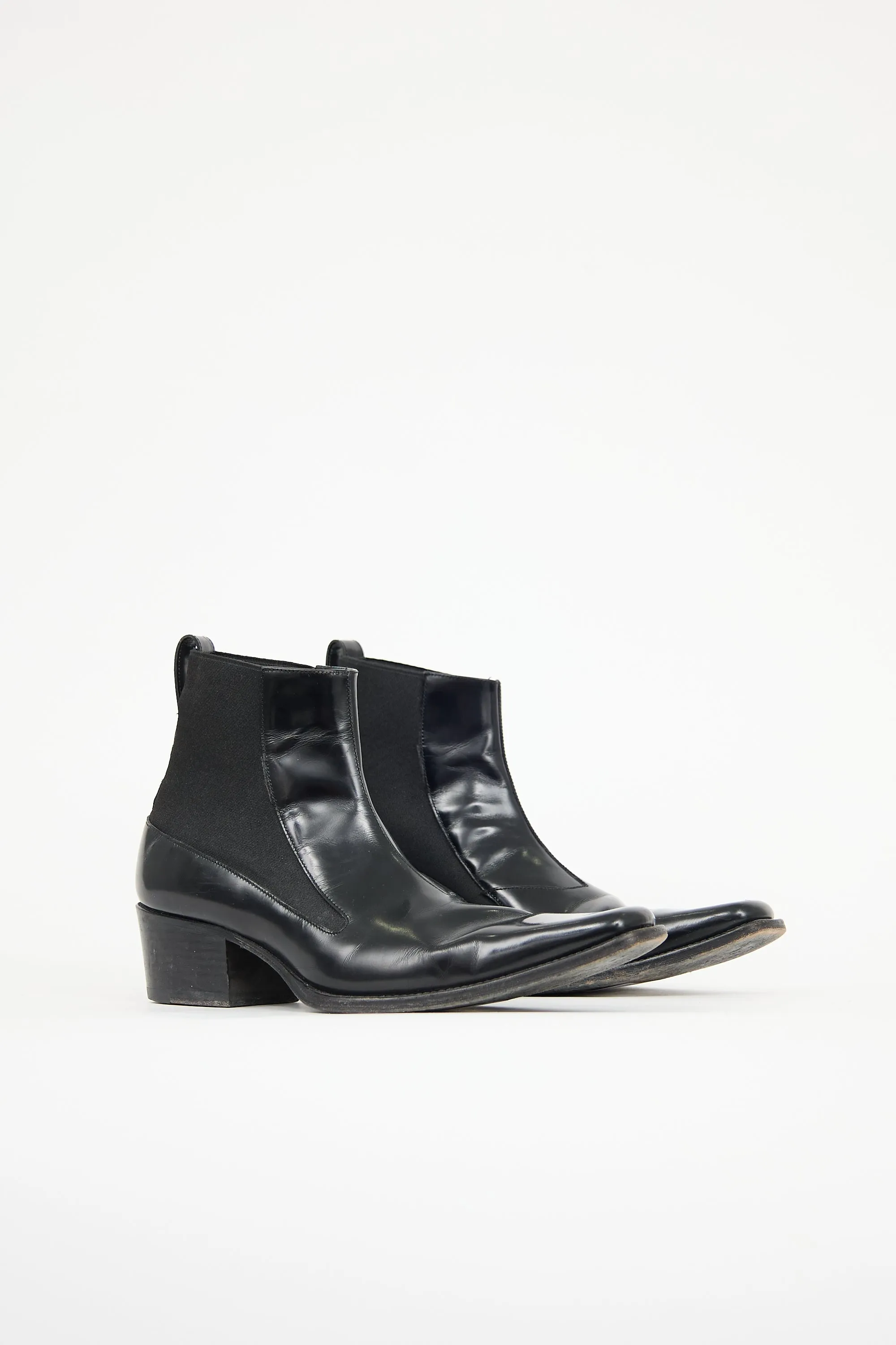 Leather Ankle Boot sold by VSP Consignment product image thumbnail 2