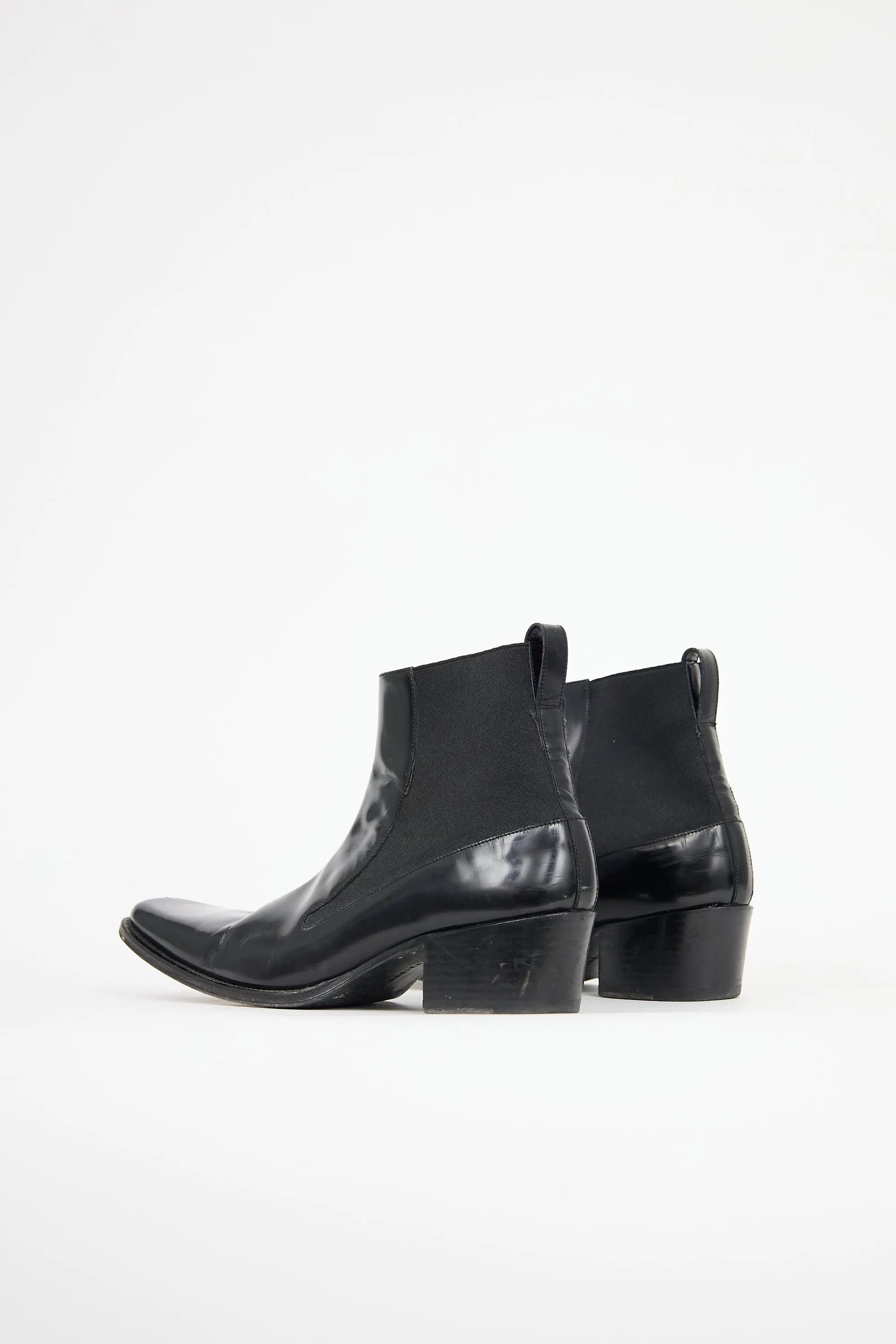 Leather Ankle Boot sold by VSP Consignment product image thumbnail 4