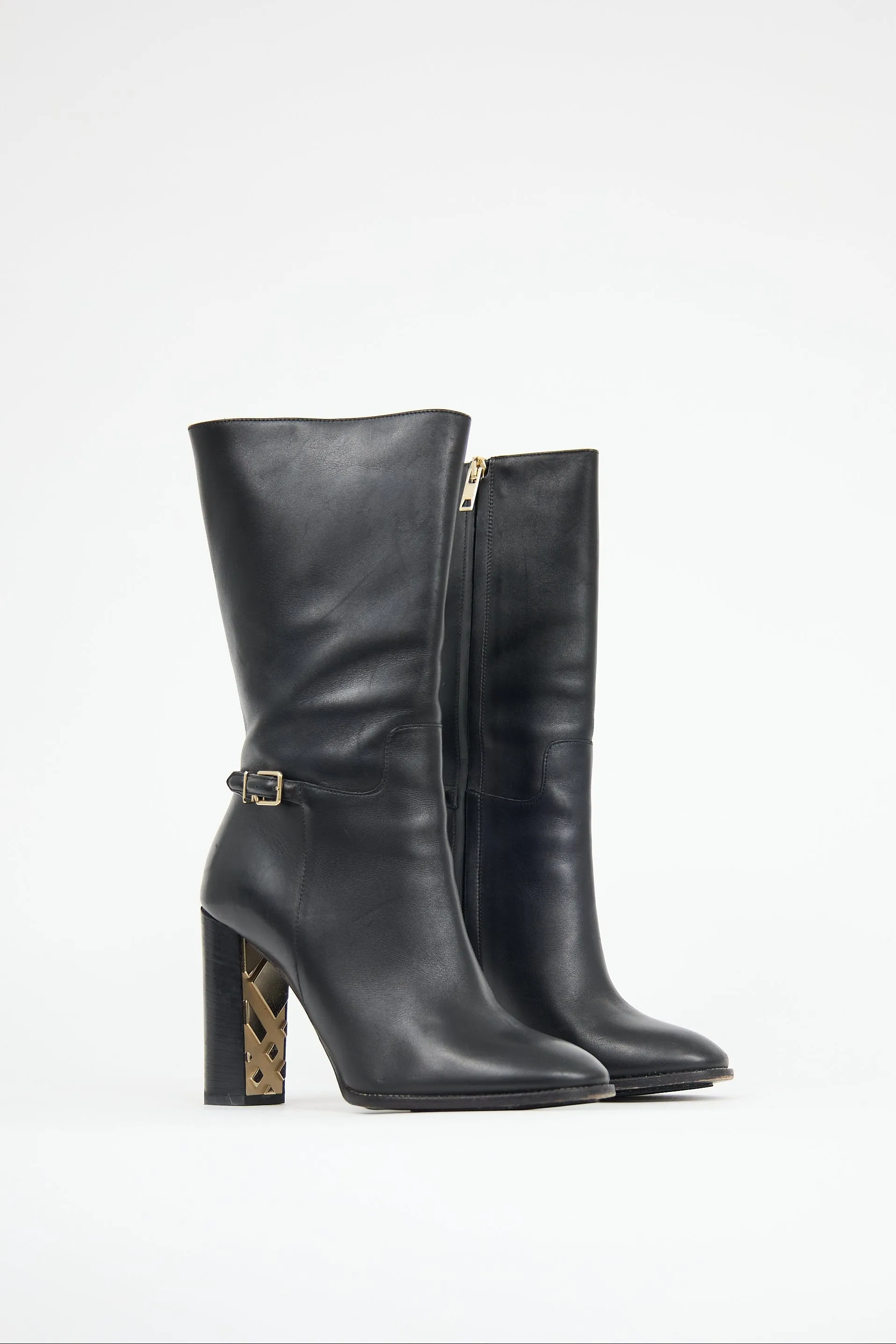 Leather Marling Boot sold by VSP Consignment product image thumbnail 2
