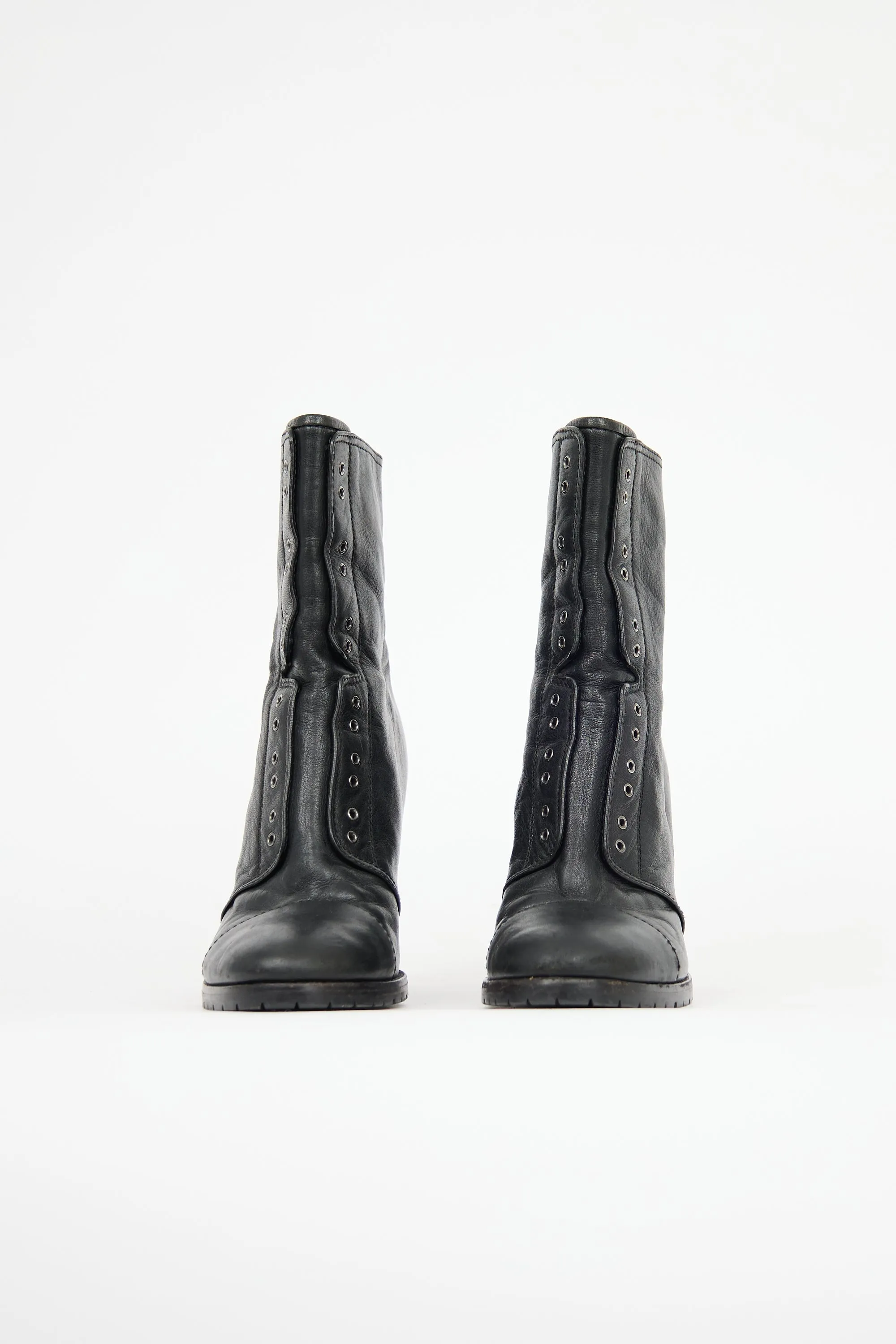 Leather Datchet Boot sold by VSP Consignment product image thumbnail 3